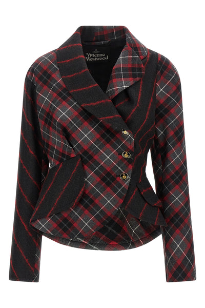 the vivienne westwood stormy blazer redefines the codes of tailoring through a