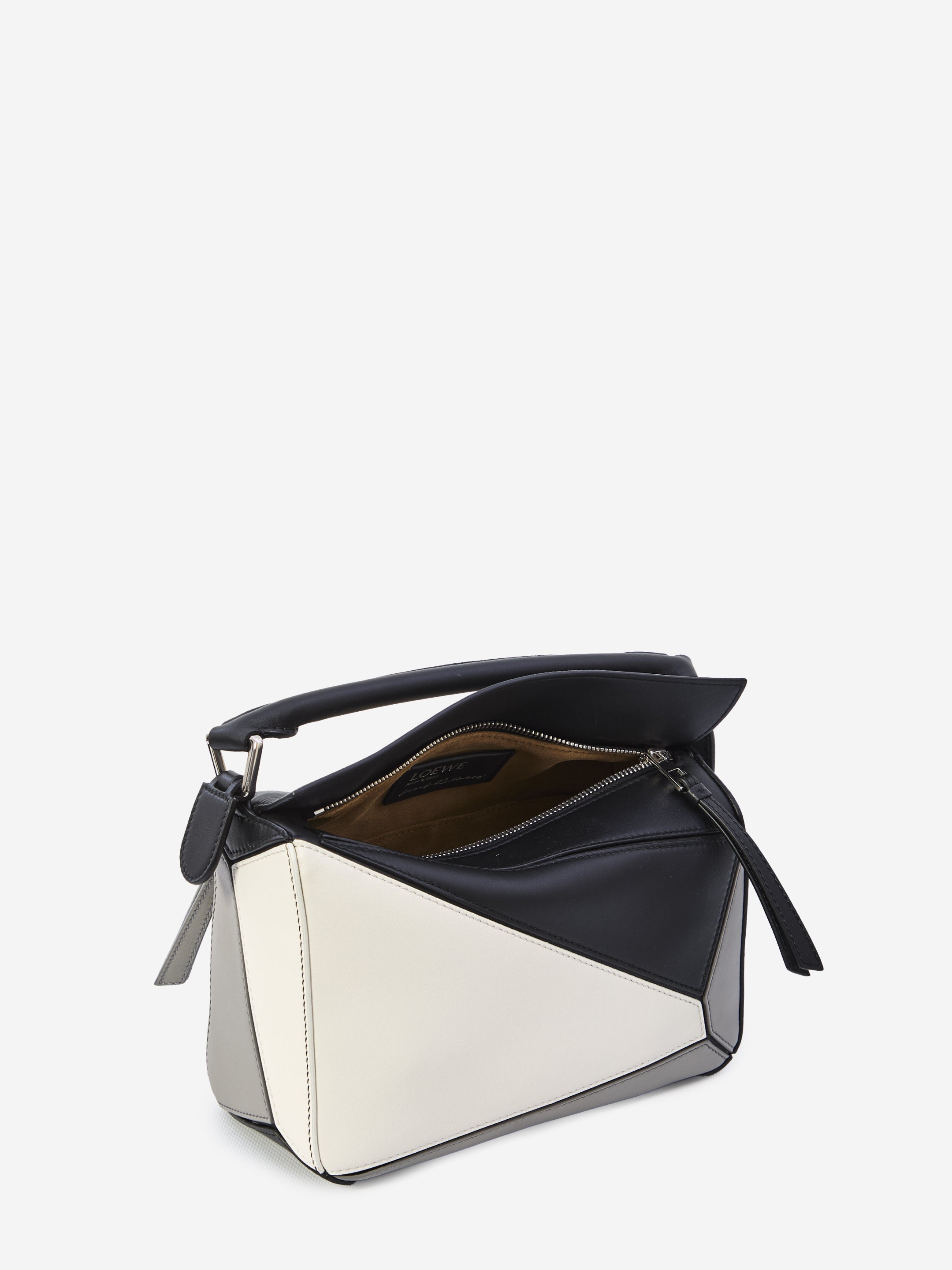 LOEWE OS puzzle edge square small bag