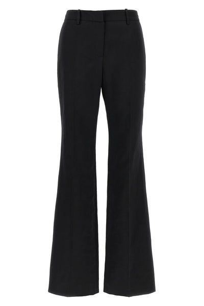 pf25 01 slightly shiny pants in cotton and silk blend