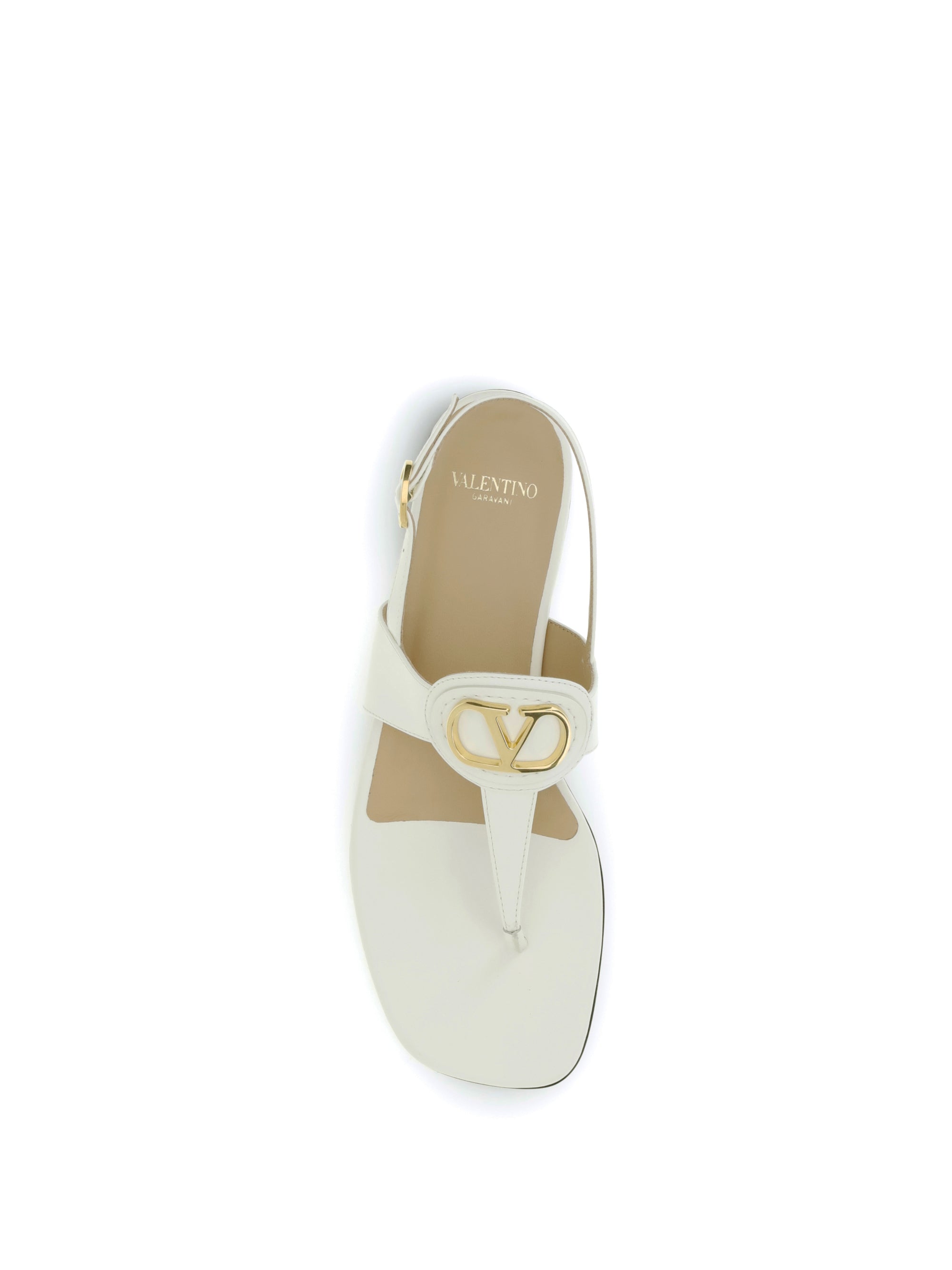 VALENTINO GARAVANI 36 leather thong sandals