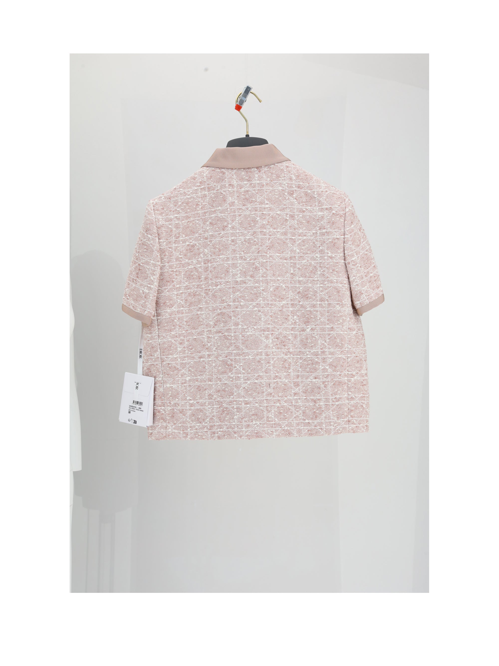 DIOR 34 cannage rosa manica corta