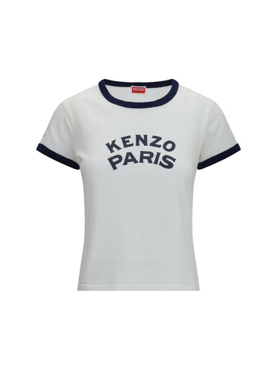 kenzo paris emblem cotton t-shirt