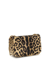 SAINT LAURENT OS jamie mini leopard print shoulder bag