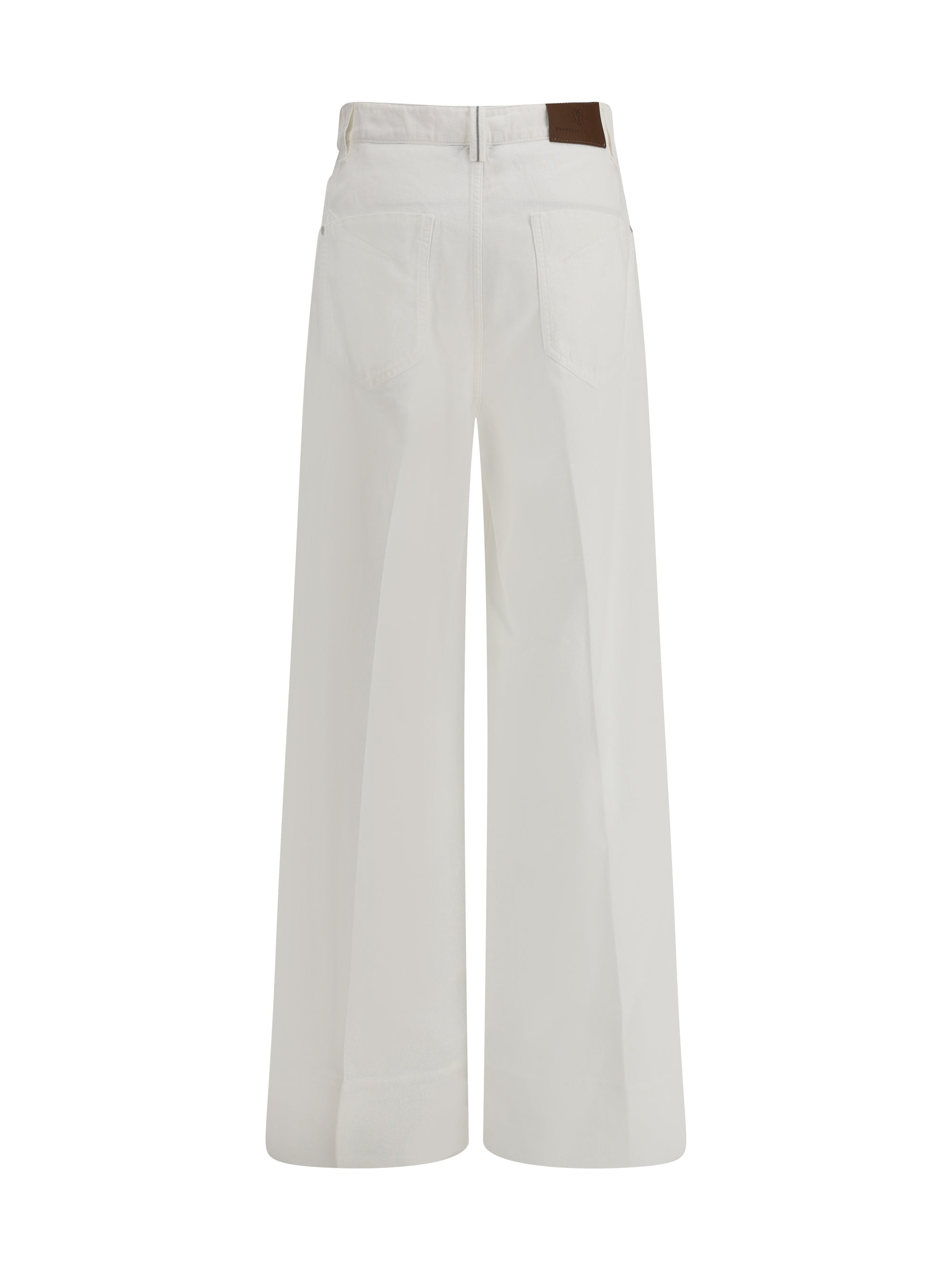 BRUNELLO CUCINELLI 50 wide-leg jeans