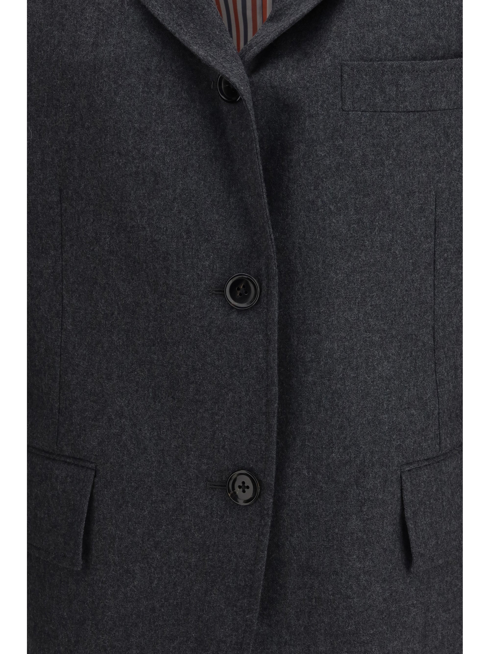 THOM BROWNE 40 wool blazer