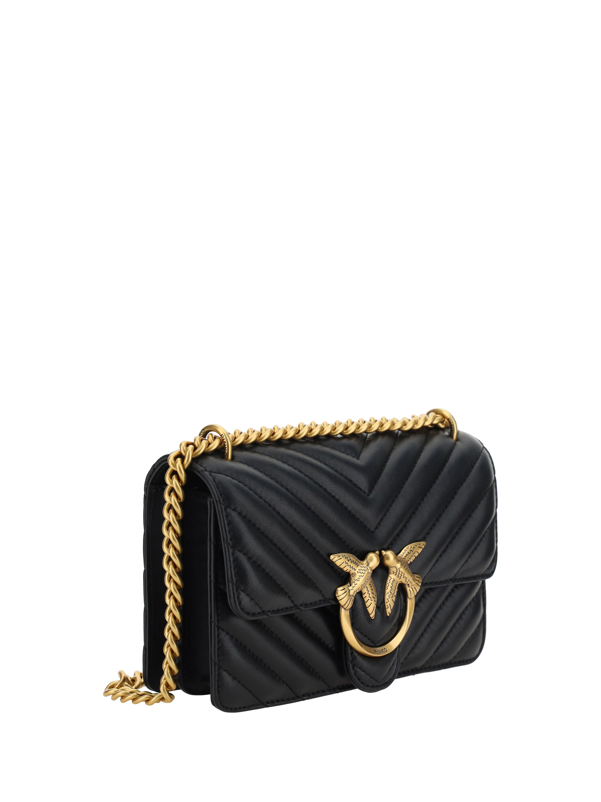 PINKO OS mini love shoulder bag