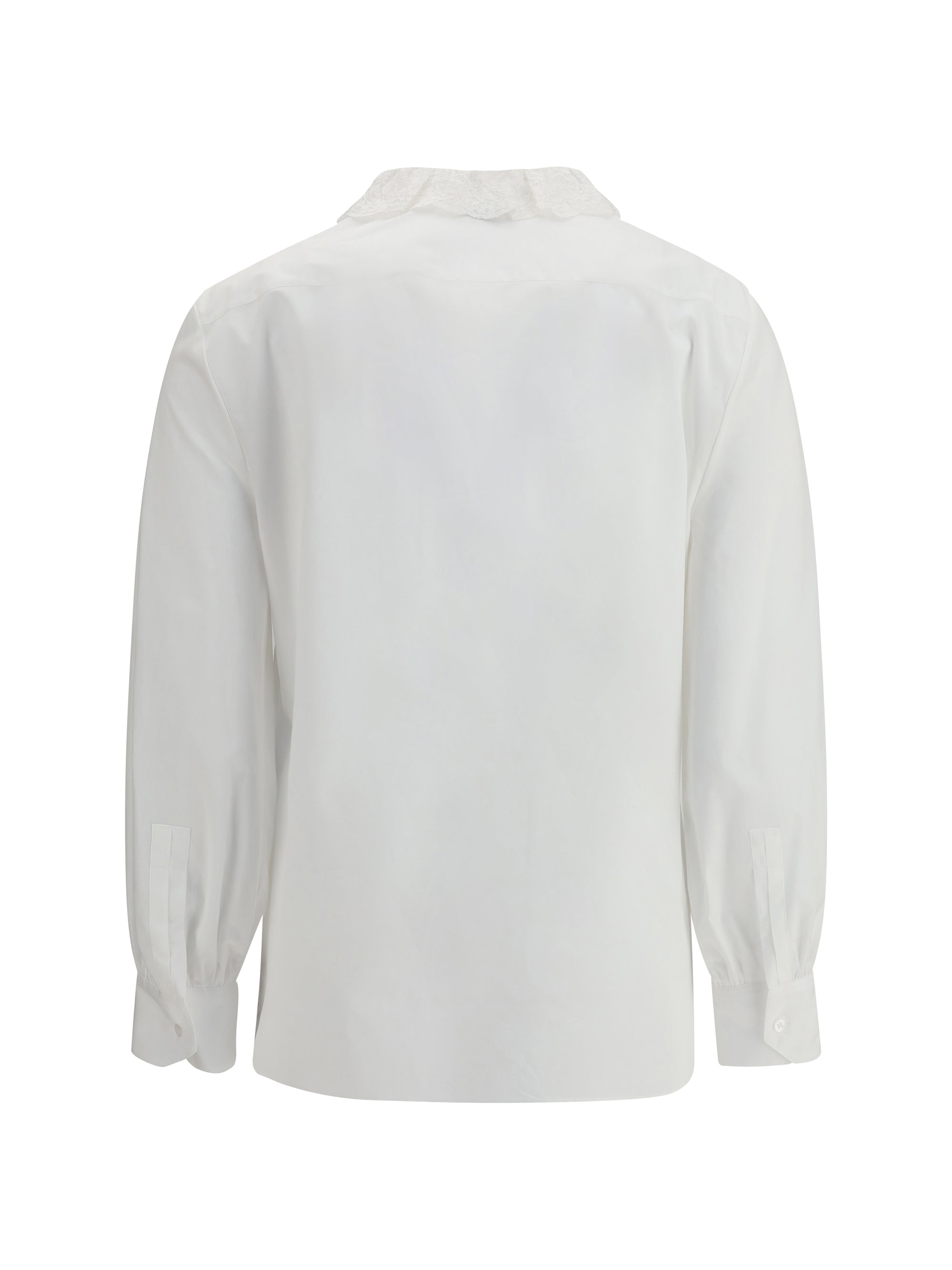 SAINT LAURENT 36 cotton poplin shirt