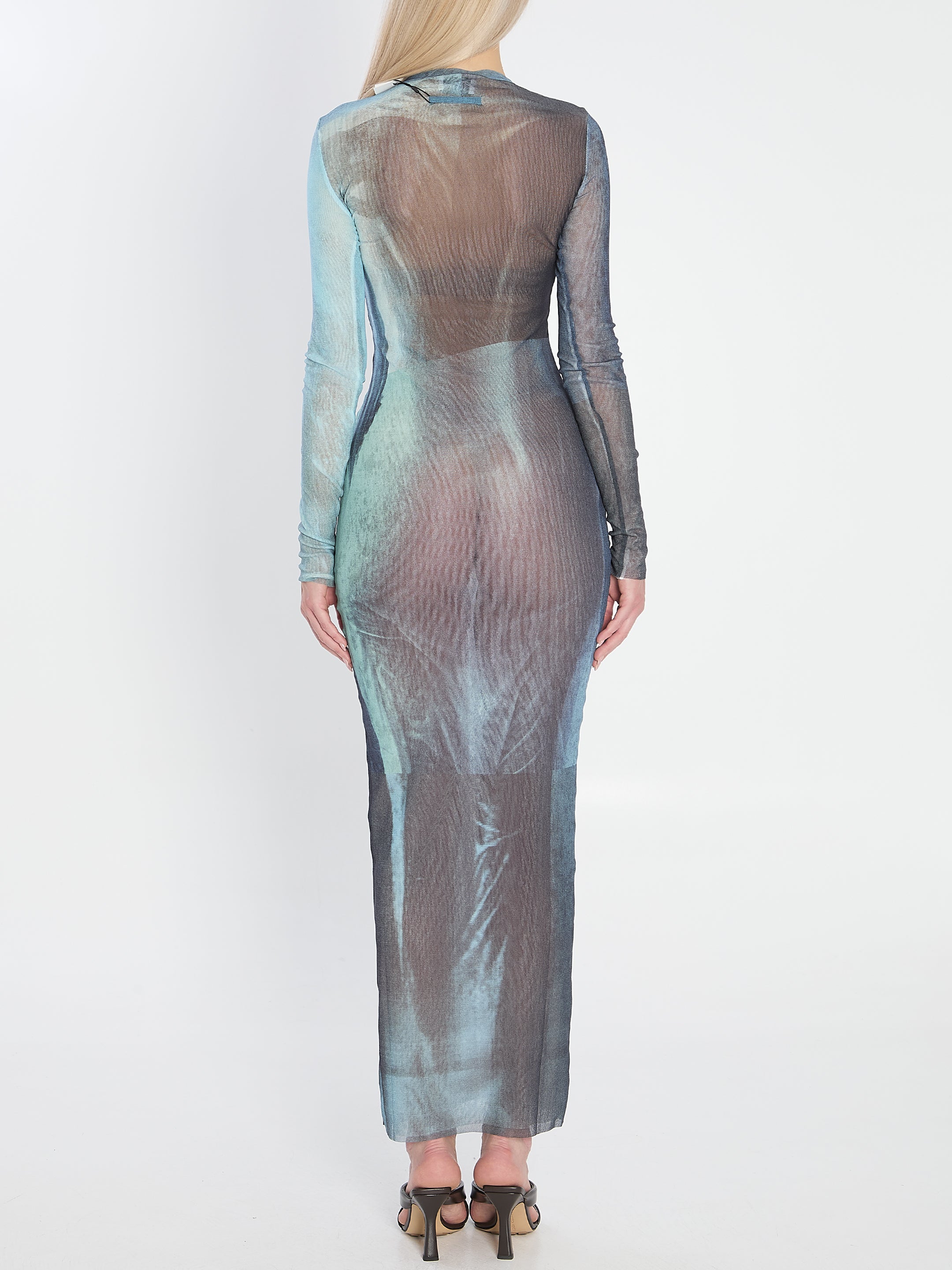 JEAN PAUL GAULTIER M water long dress