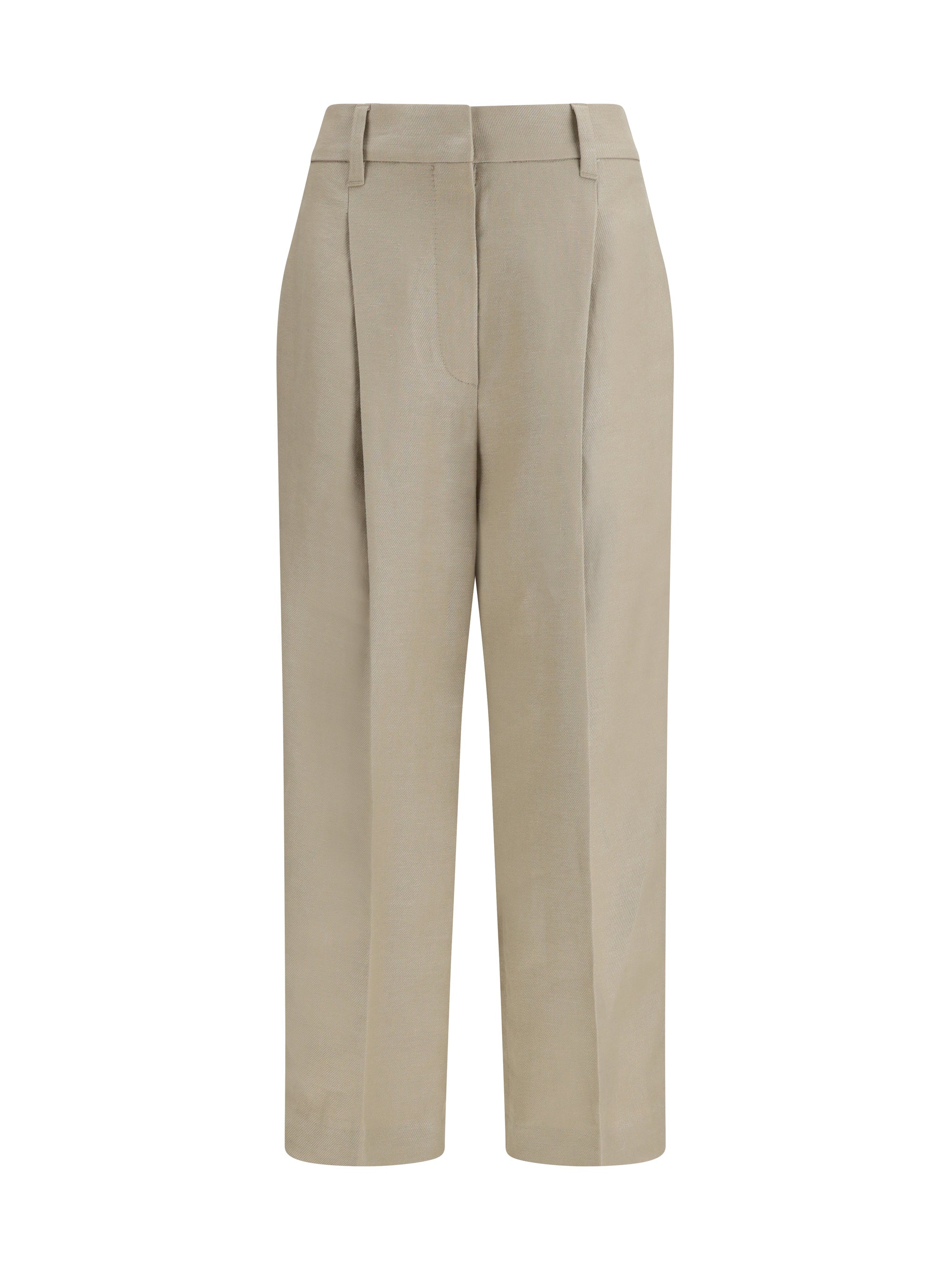 BRUNELLO CUCINELLI 38 linen trousers