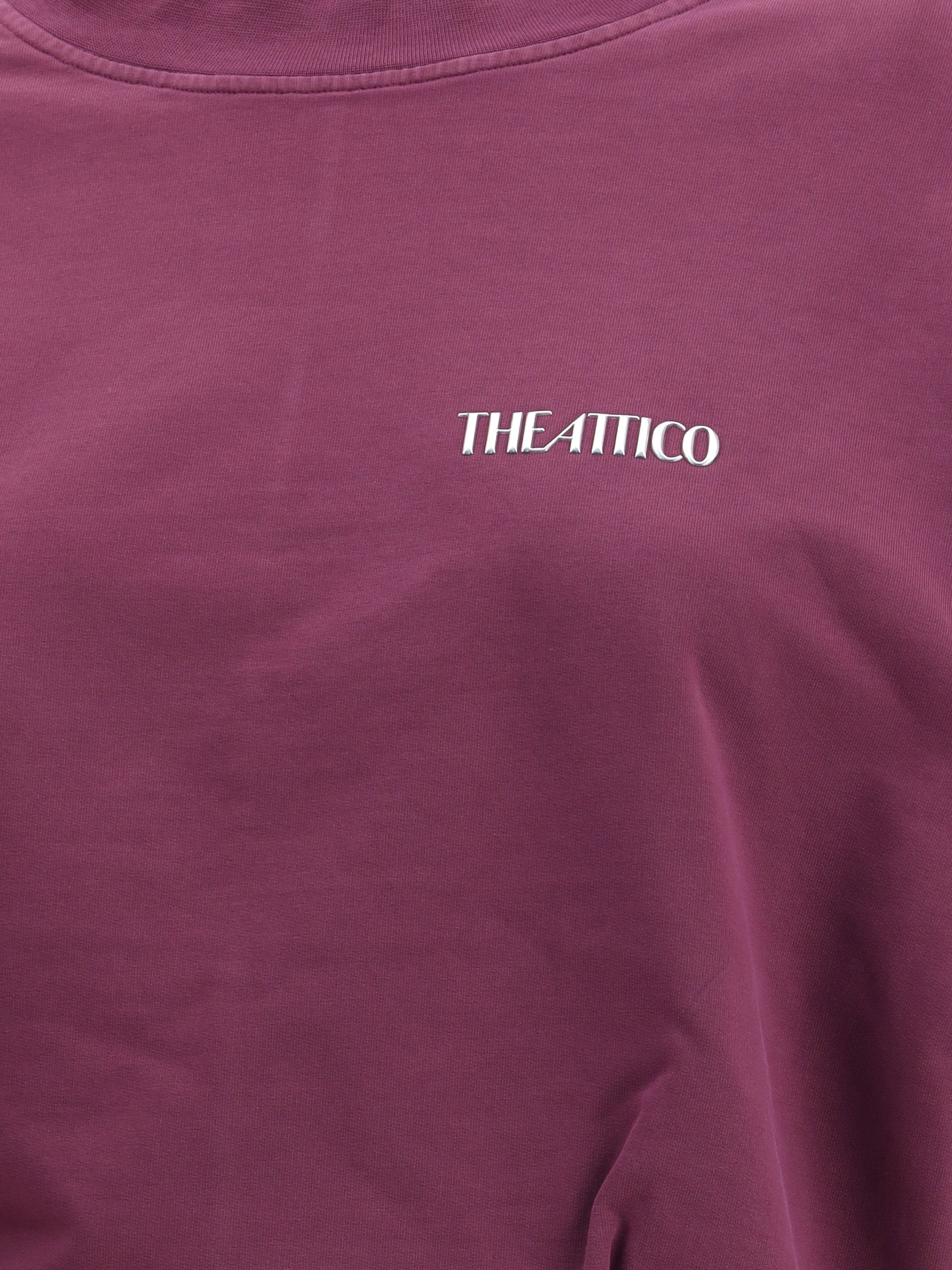 THE ATTICO 40 mini cotton dress