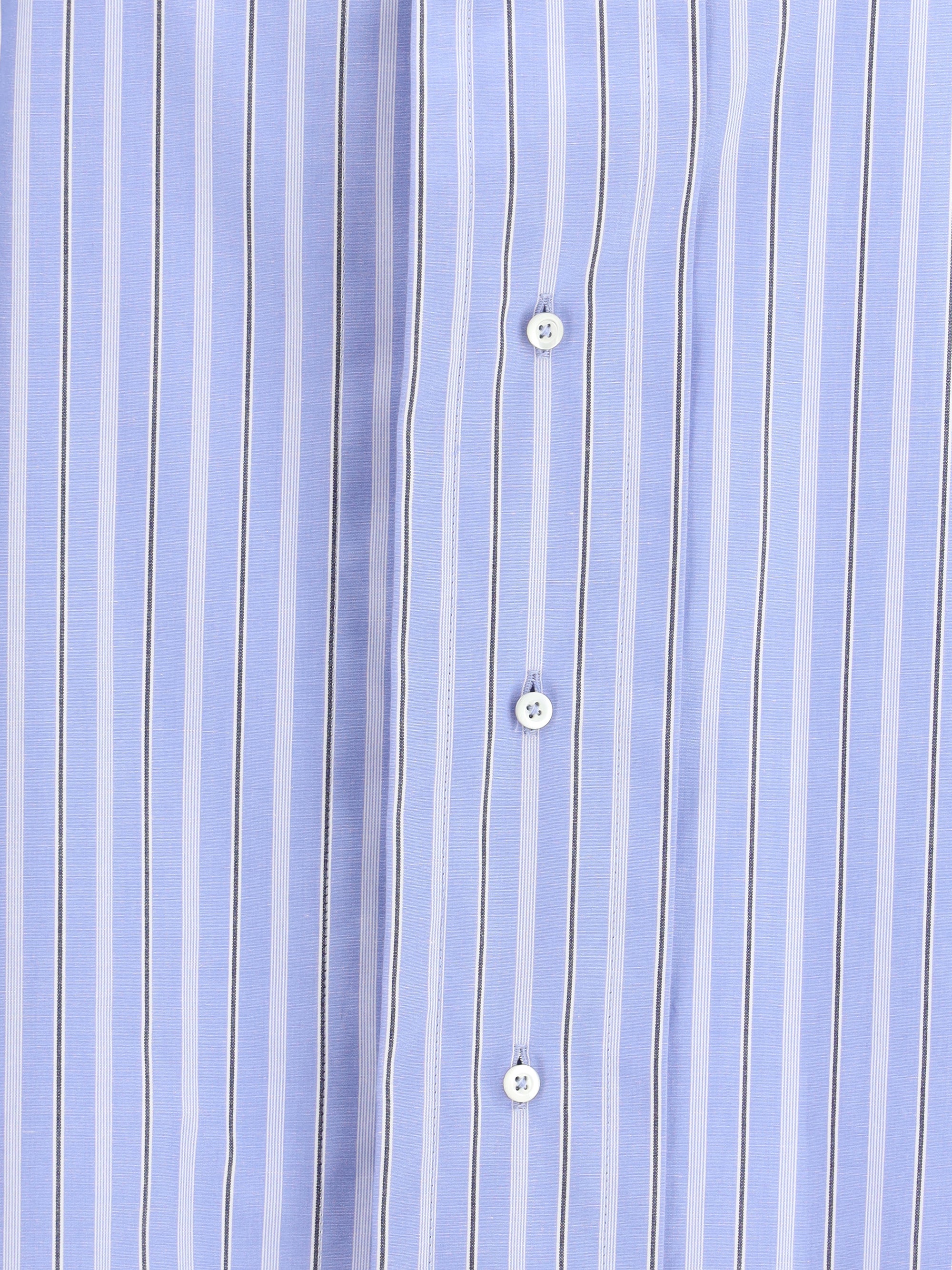 MARGIELA 38 striped cotton shirt