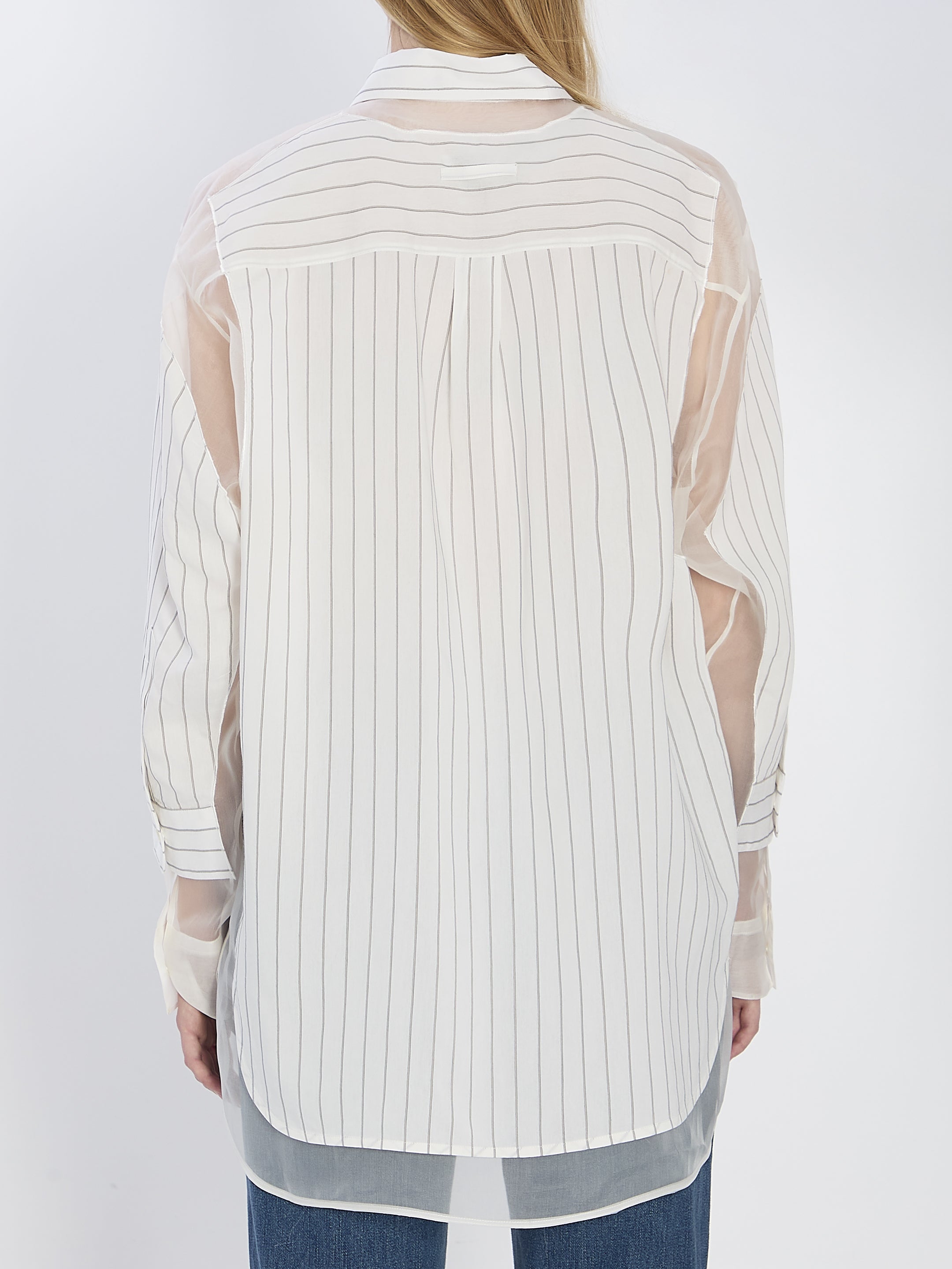 JEAN PAUL GAULTIER S oversized striped shirt