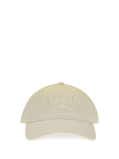 cotton logo baseball cap