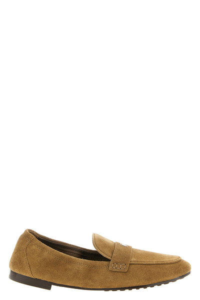 tory burchs ballet loafer loafers blend the structured elegance of a masculine