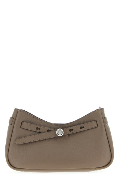 romy hammered leather crossbody bag
