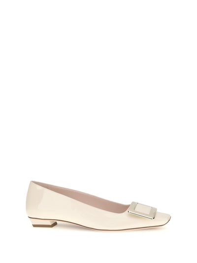 patent leather belle vivier ballerinas