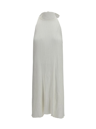 wavy halter dress