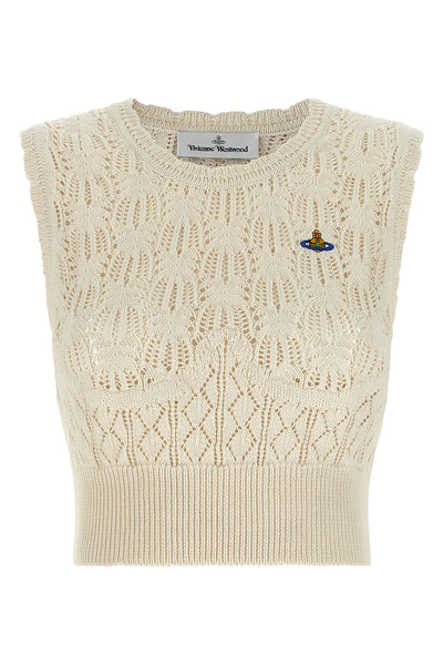 ella cotton top knitted