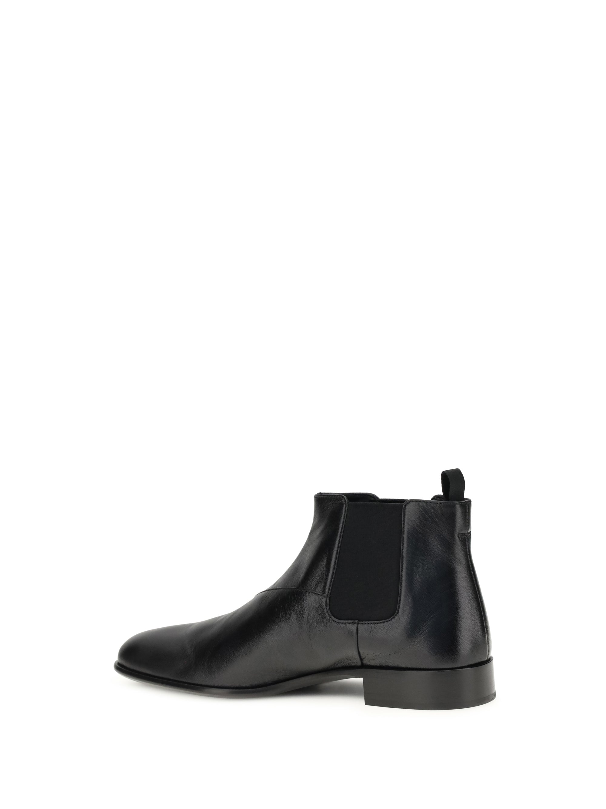PRADA 36 leather ankle boots