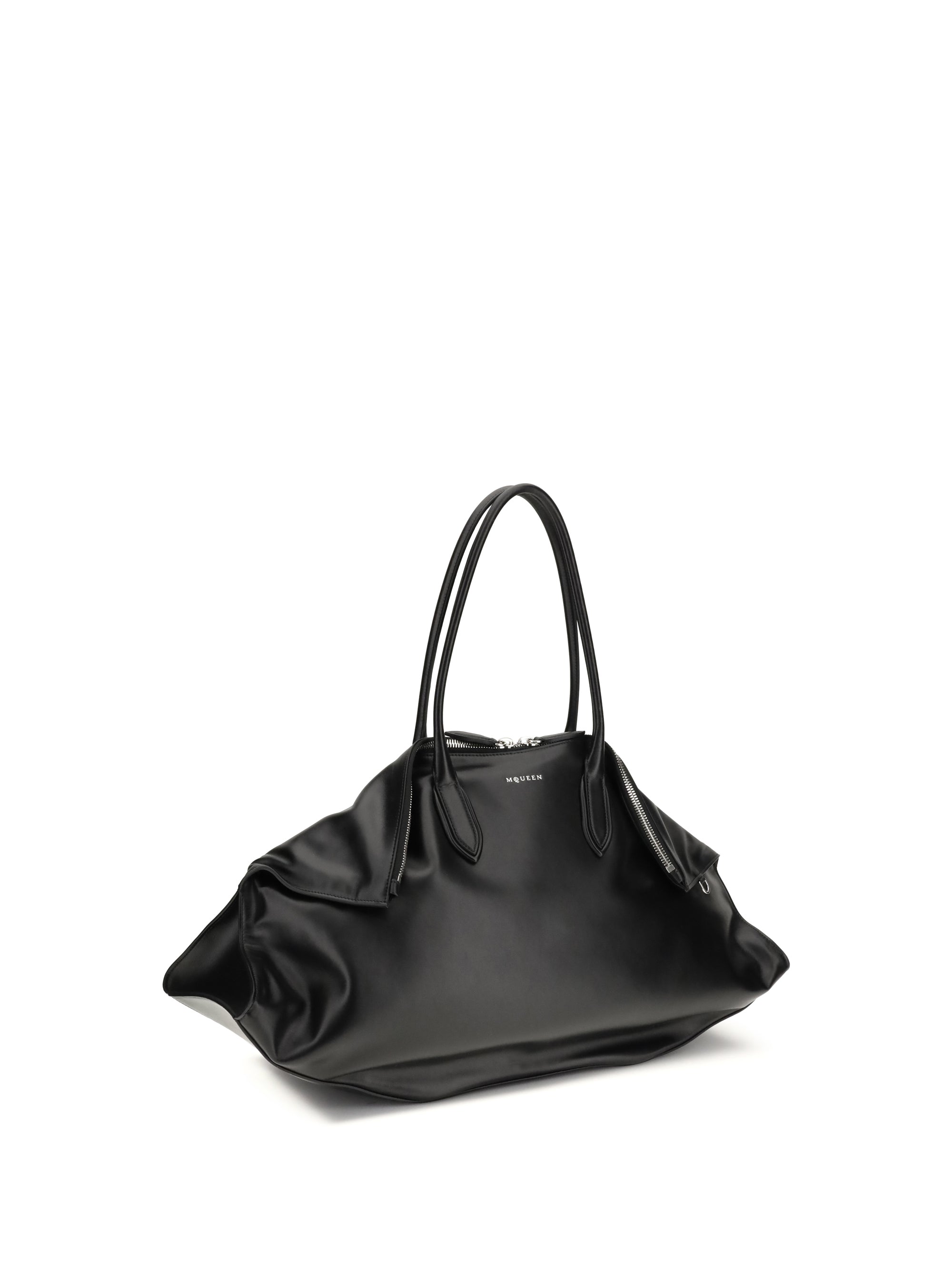 ALEXANDER MCQUEEN OS manta maxi shoulder bag