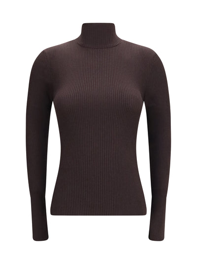 long-sleeve wool sweater