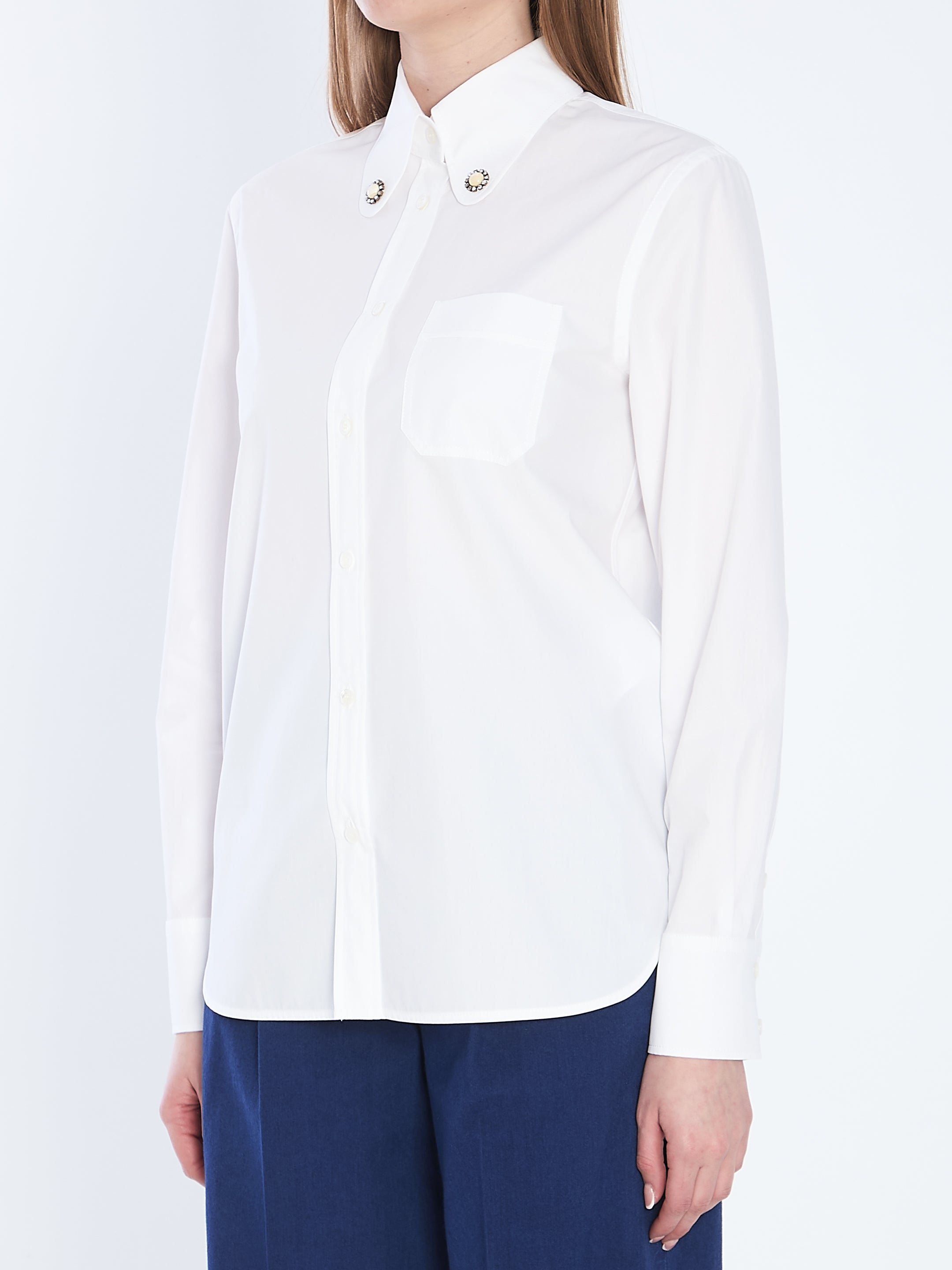 VALENTINO GARAVANI 44 cotton poplin shirt