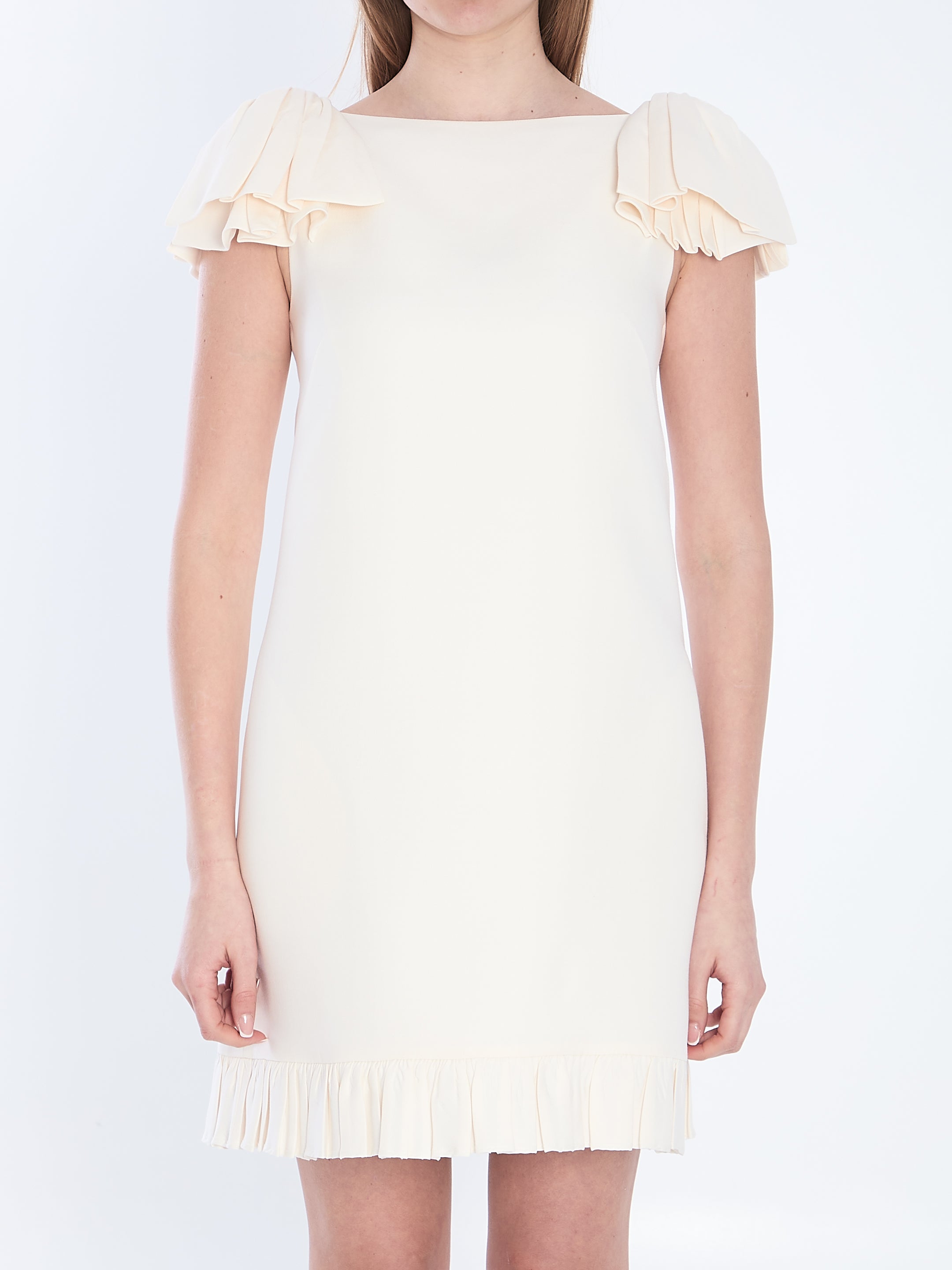 VALENTINO GARAVANI 40 crepe couture dress