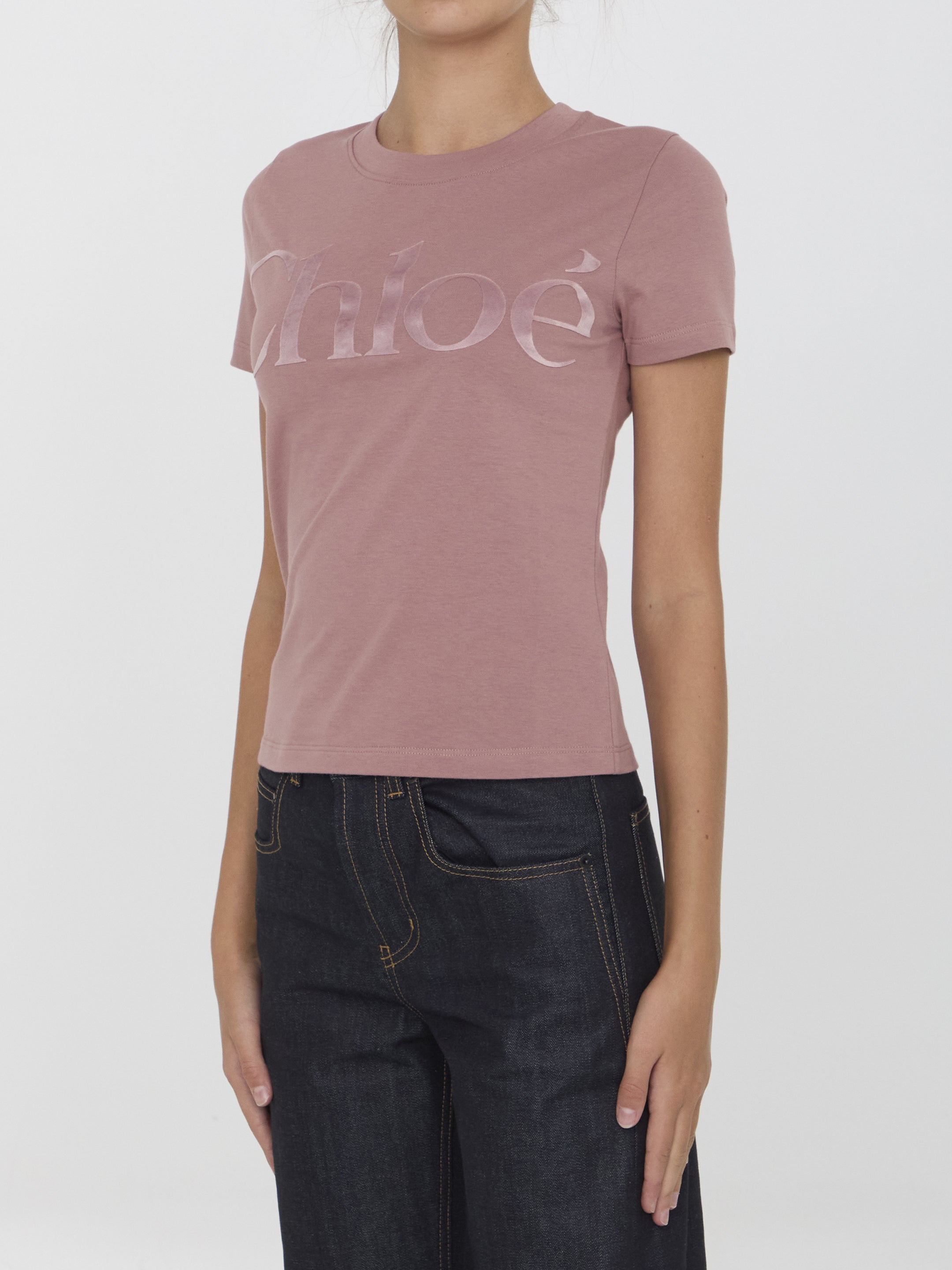 CHLOE S logo t-shirt