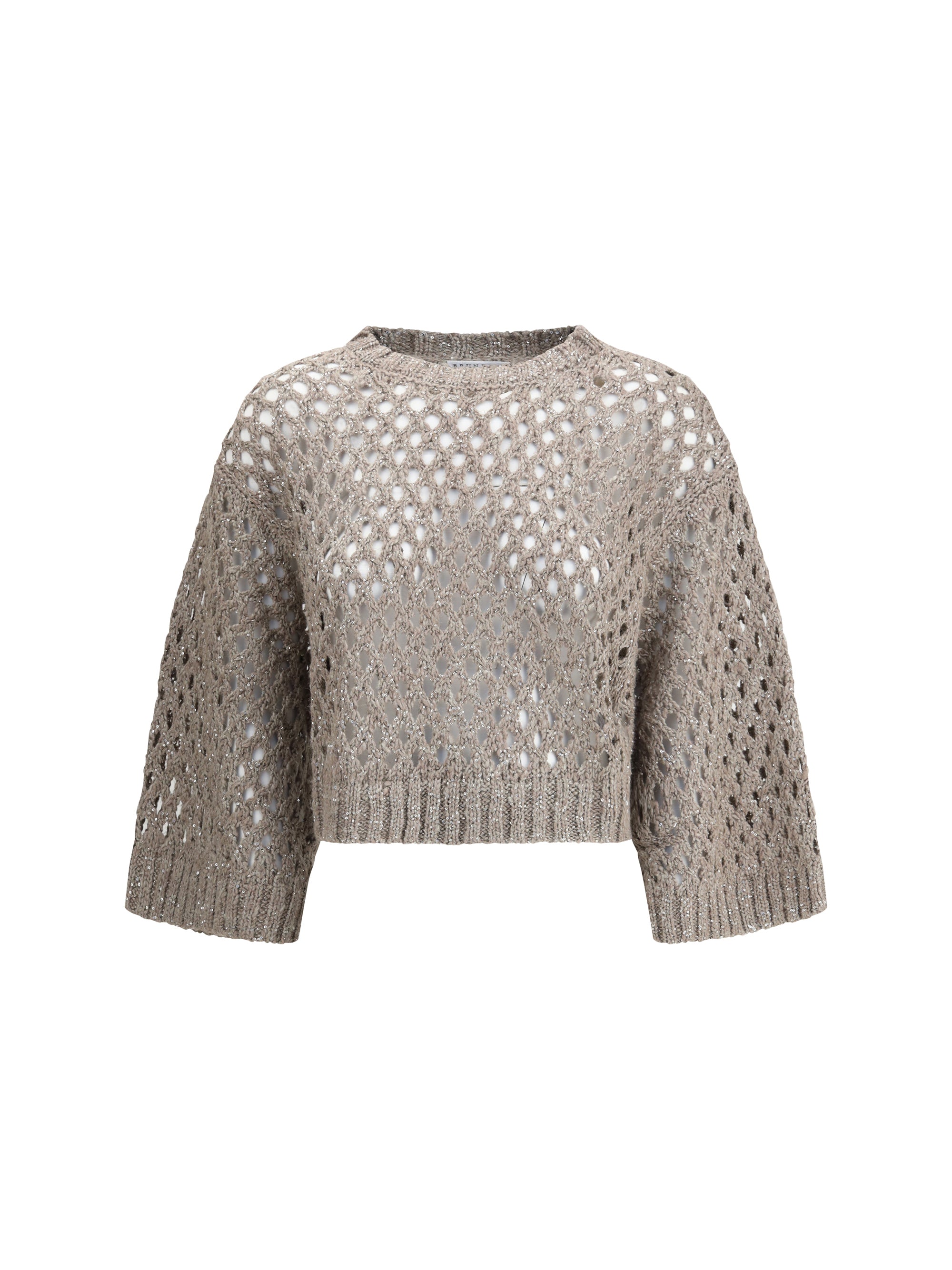 BRUNELLO CUCINELLI S dazzling net sweater