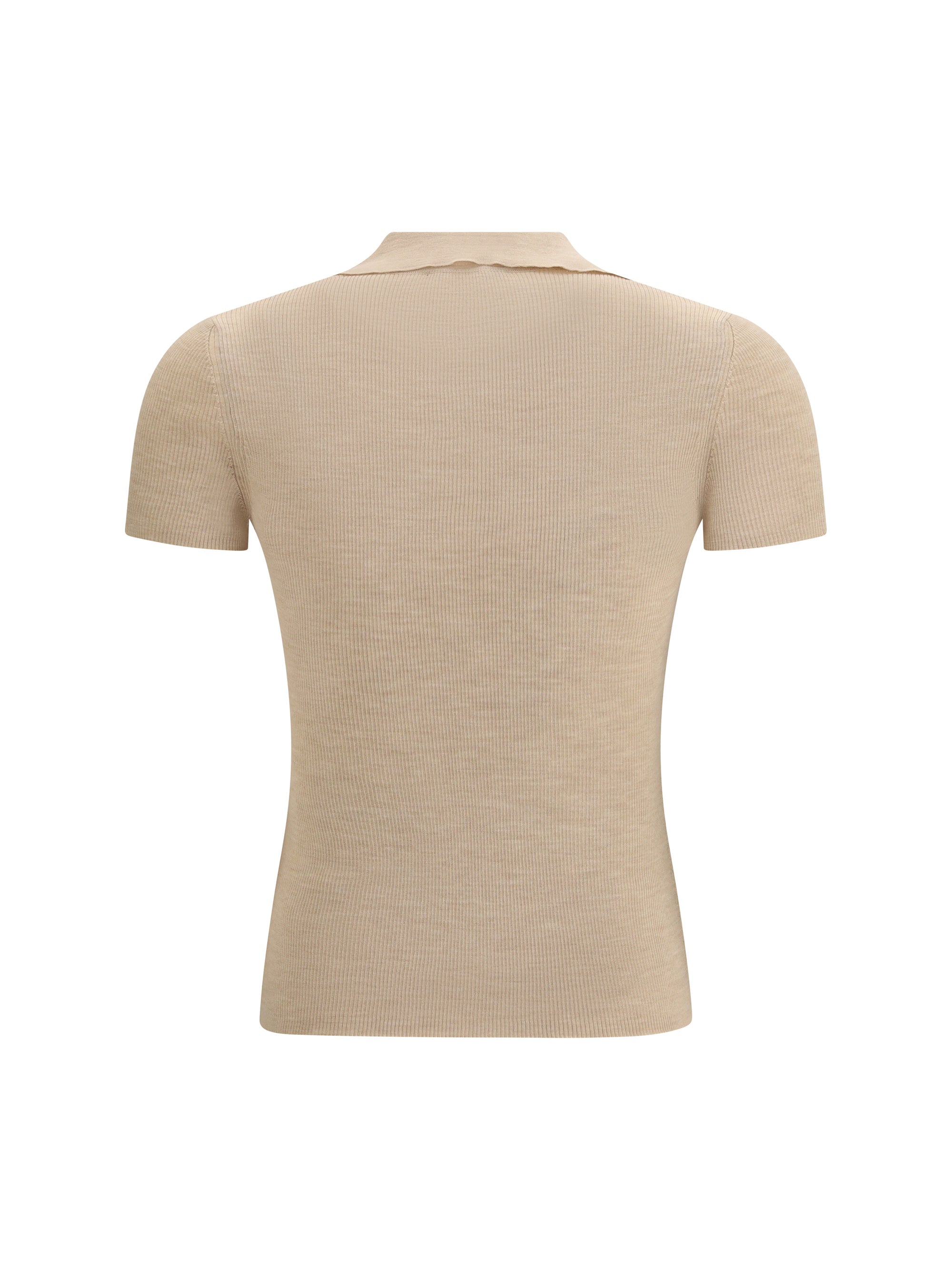MAX MARA L albero wool polo shirt