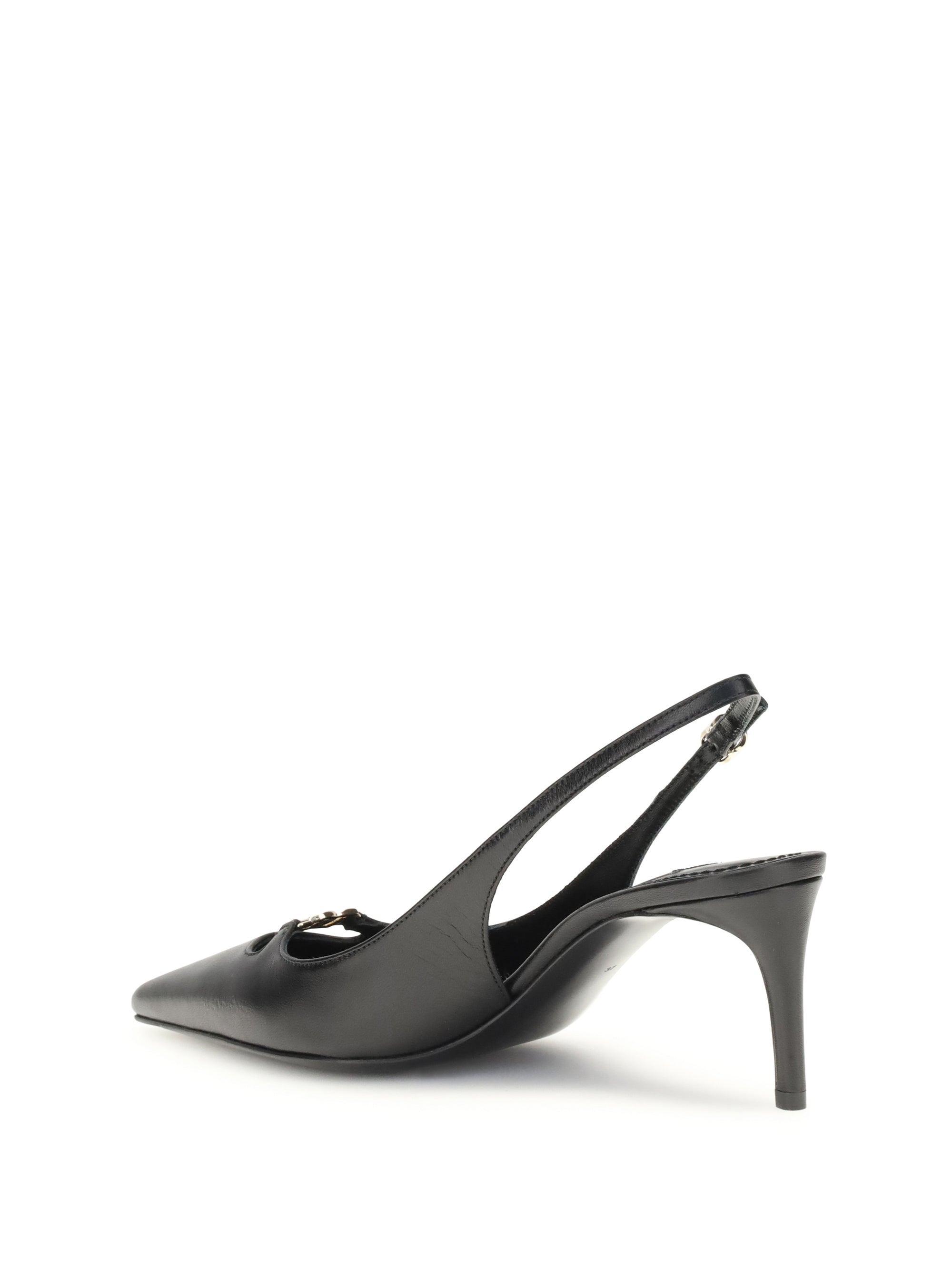 DOLCE & GABBANA 36 lollo slingback pumps
