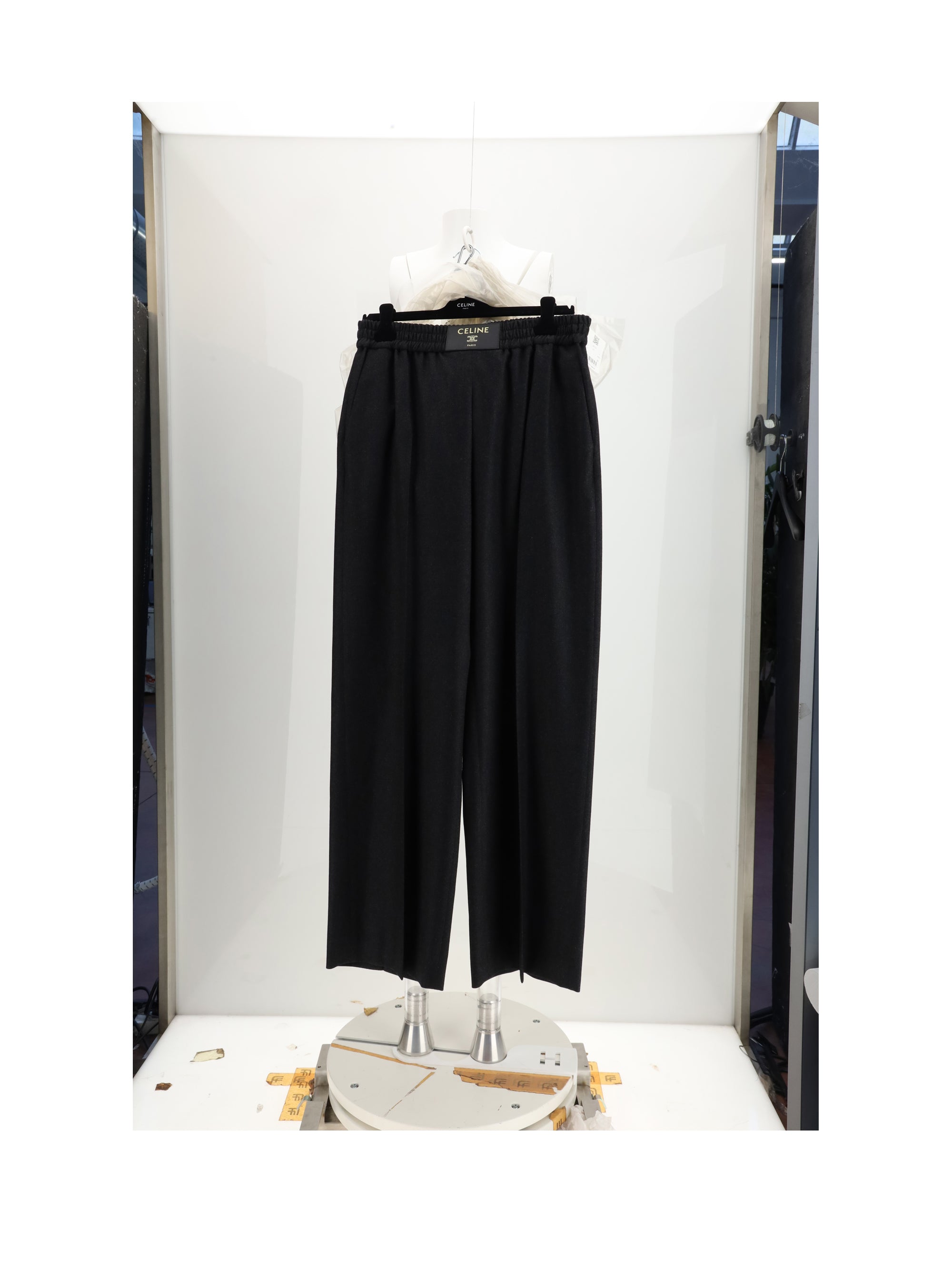 CELINE 36 elastic waist trousers