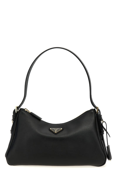 prada aimée medium leather shoulder bag