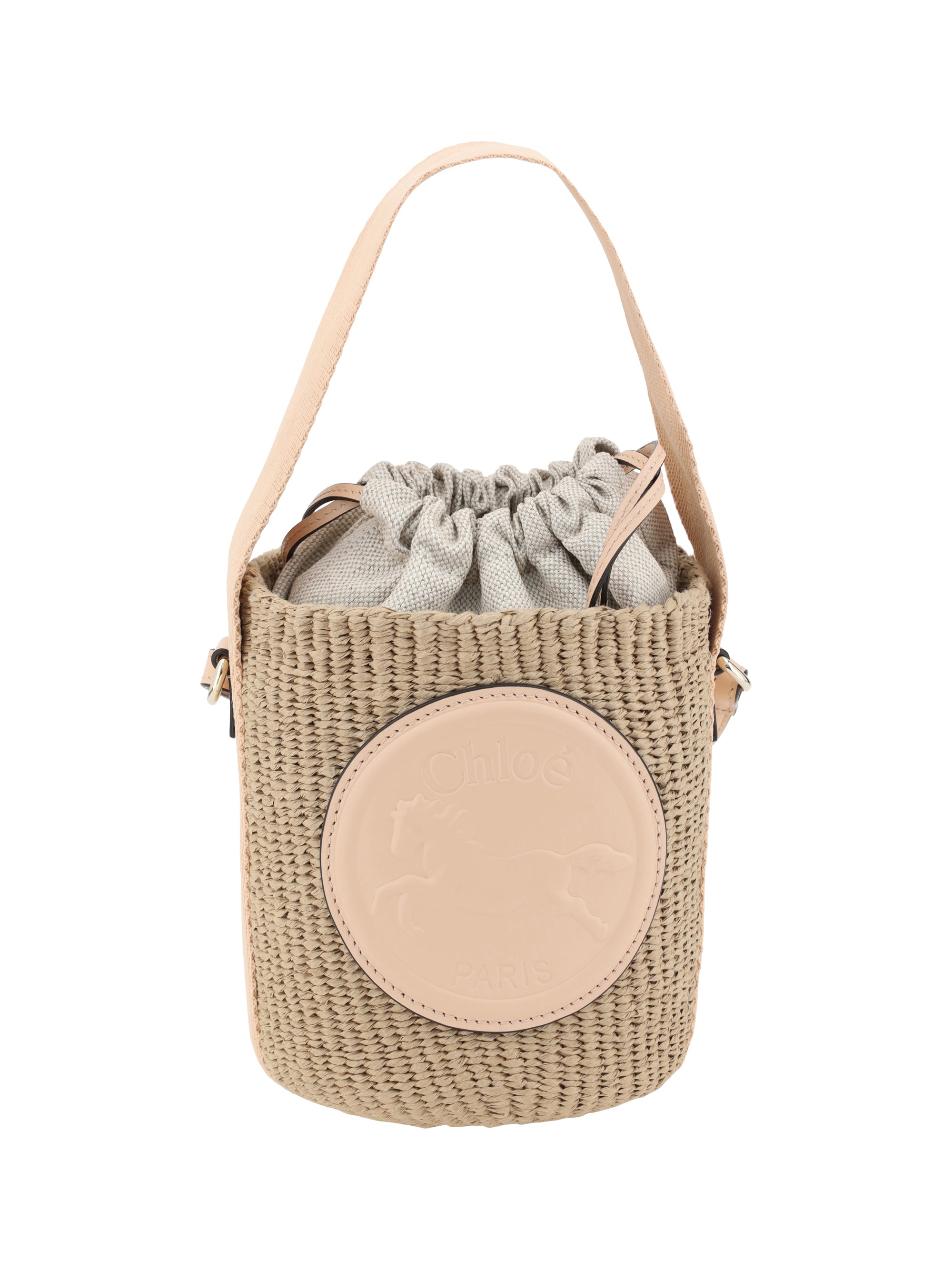 Chlo Horse Medal Bucket Bag