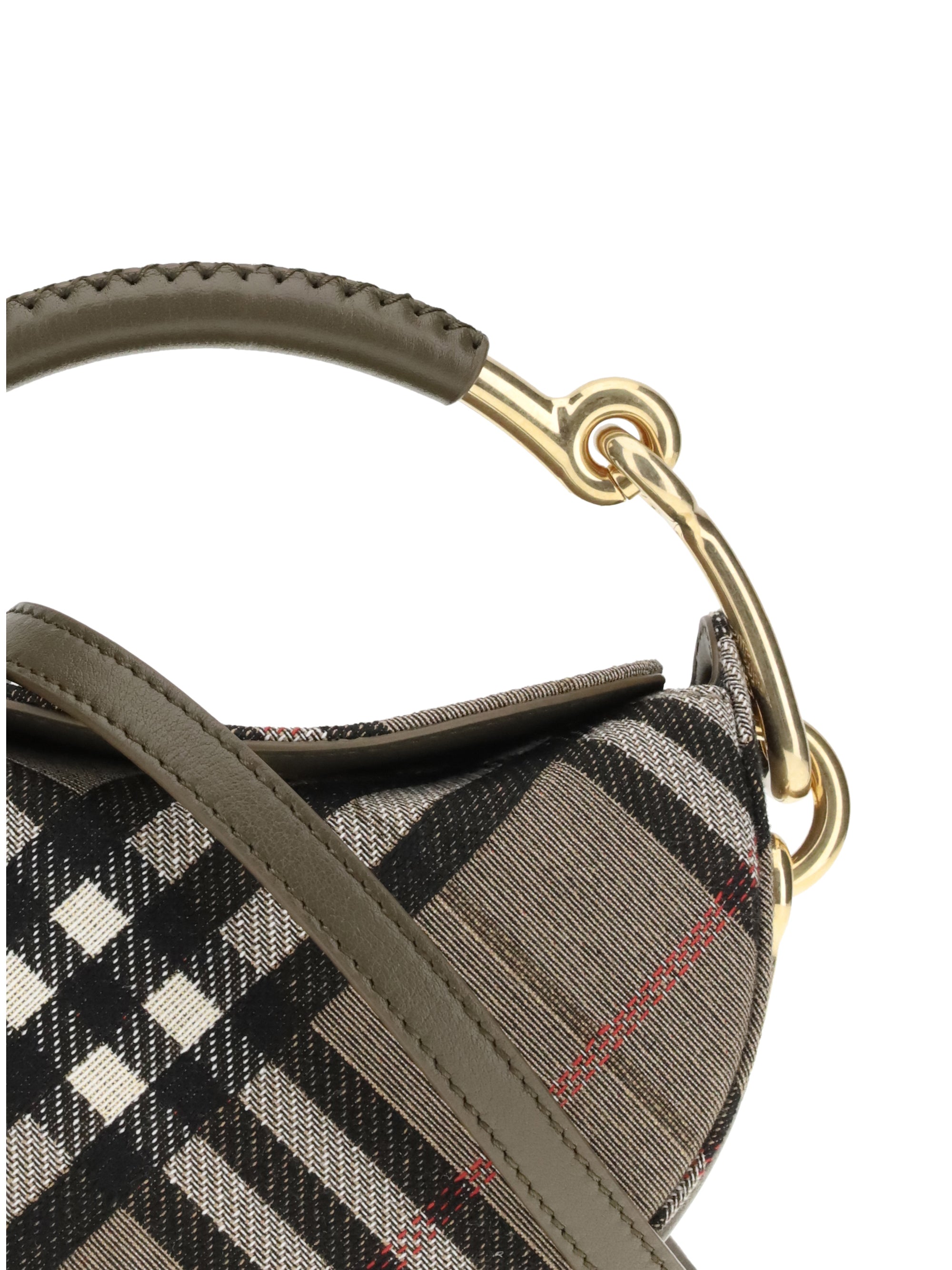 BURBERRY OS brindle clutch bag