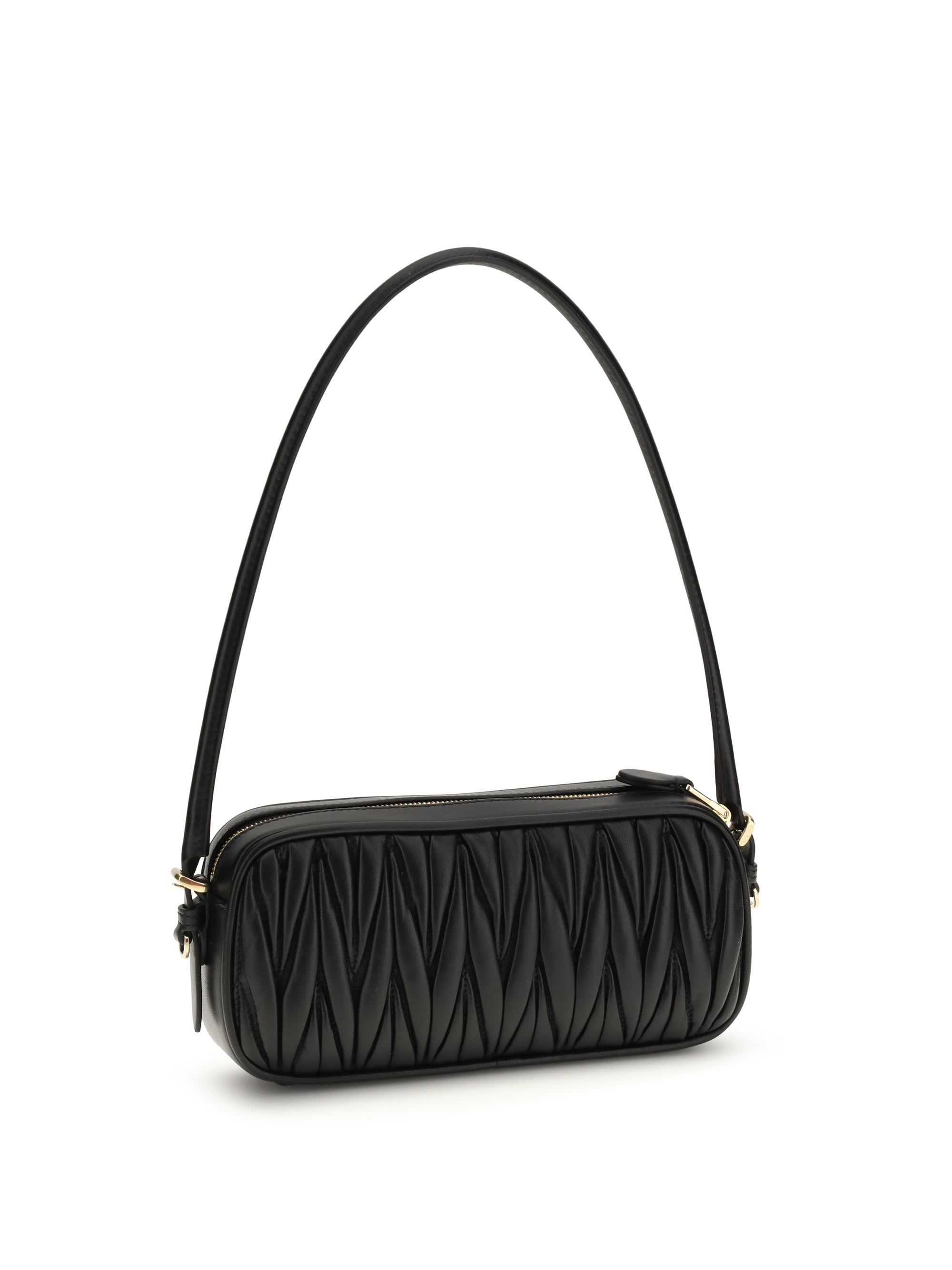 MIU MIU OS leather shoulder bag