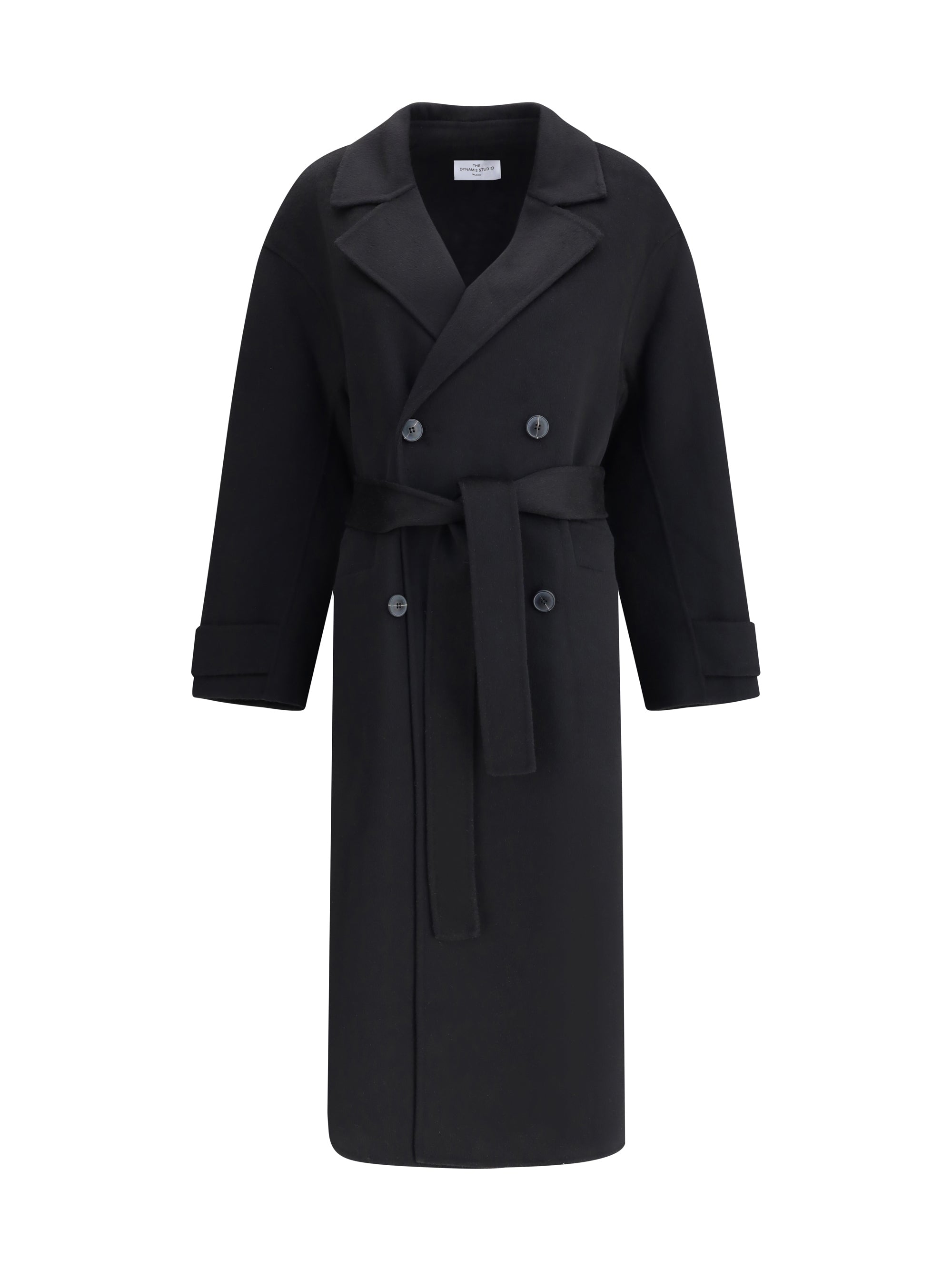 DYNAMIS STUDIO 42 double-breasted long coat