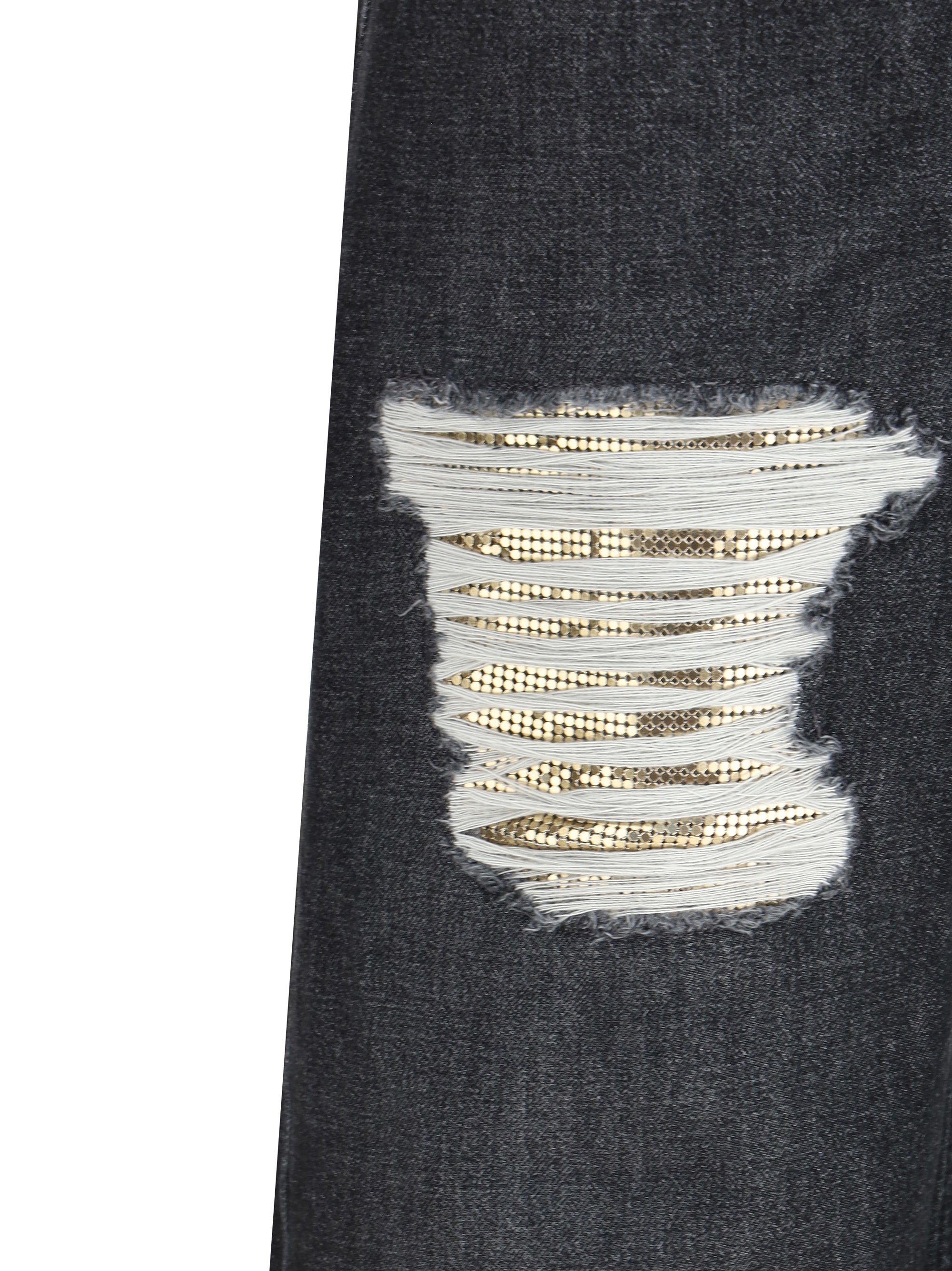VERSACE 27 cut-out detail jeans