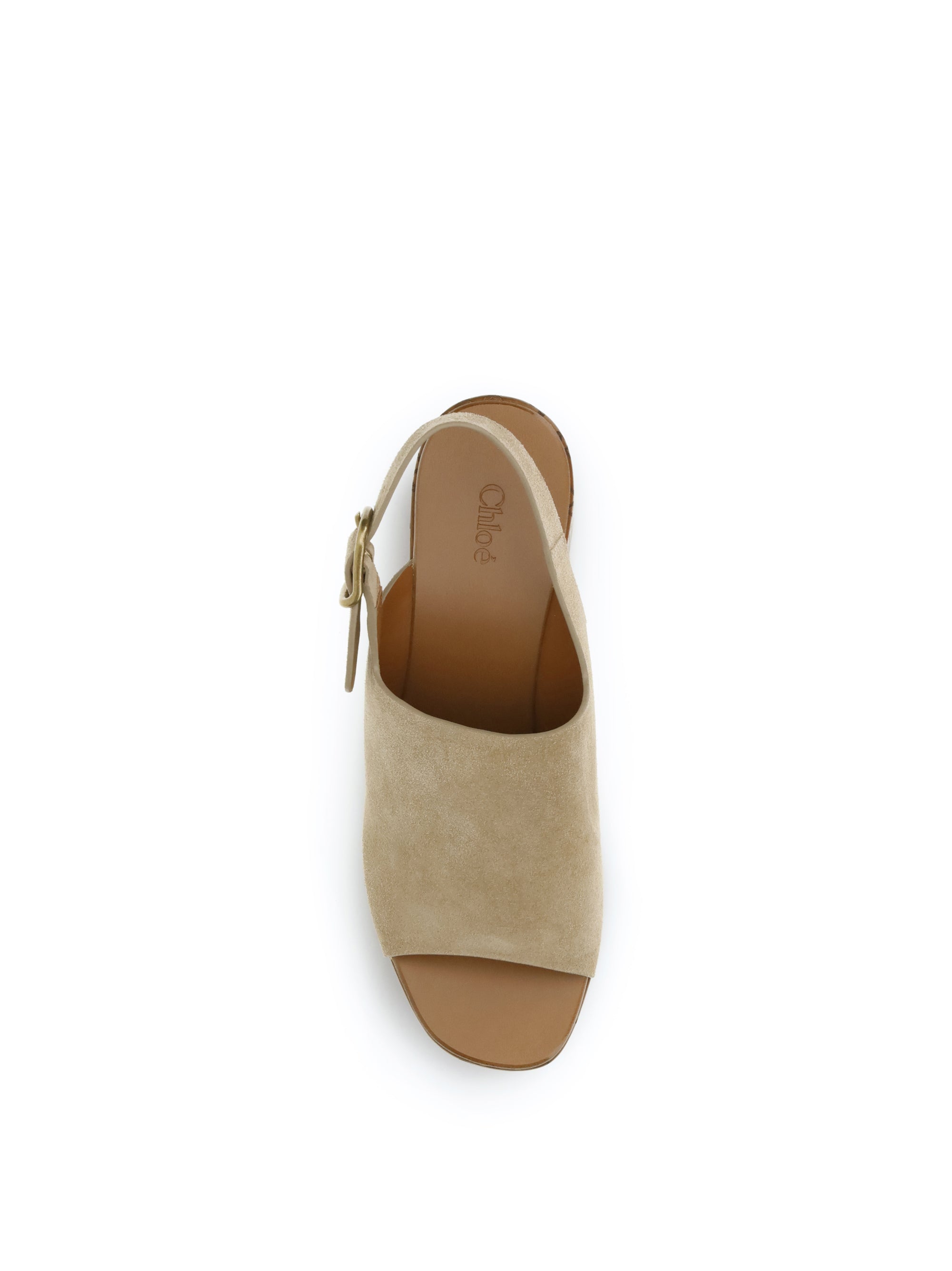 CHLOÉ 36 maxime wedge sandals