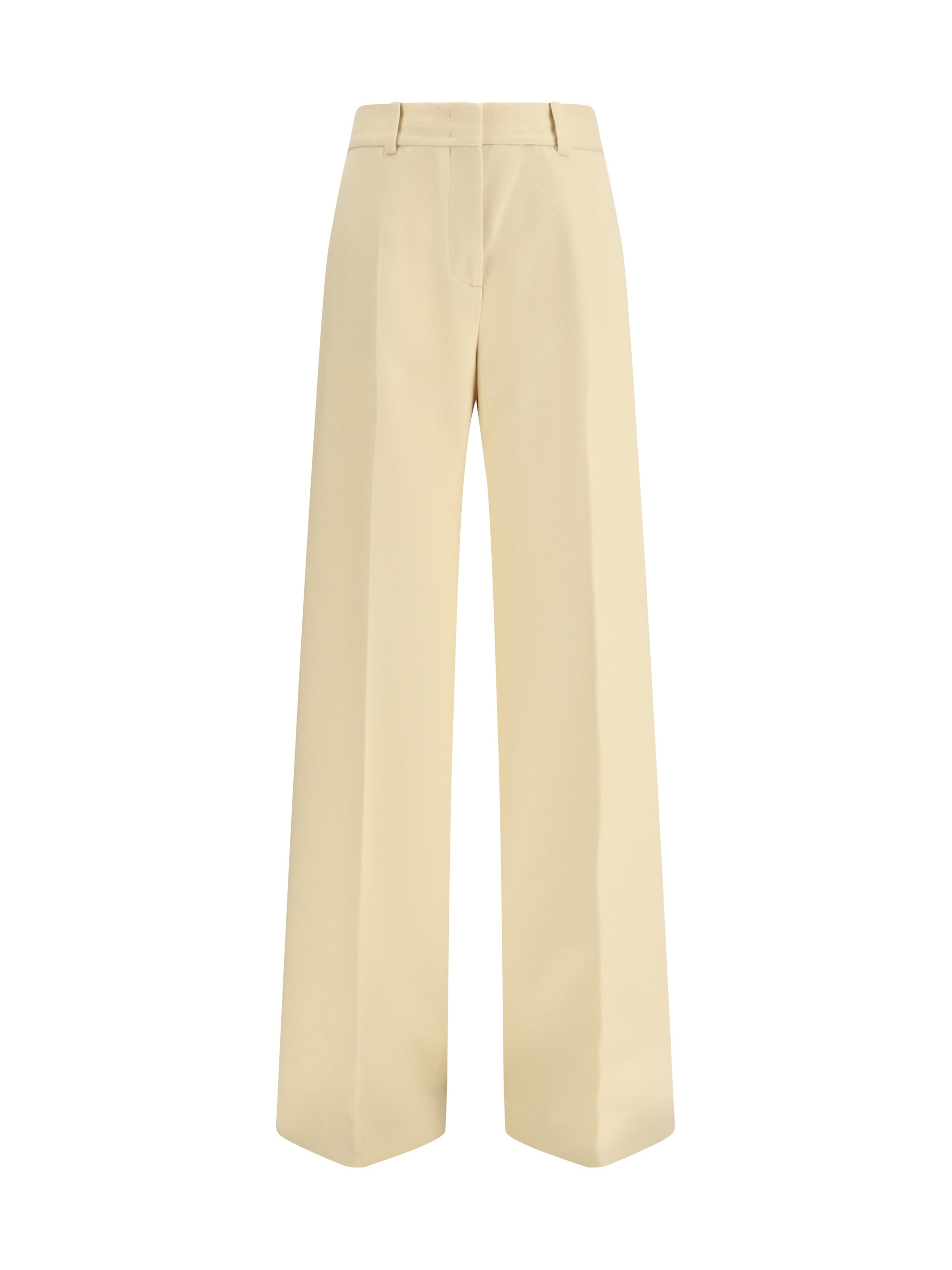 ERMANNO SCERVINO 40 virgin wool palazzo trousers
