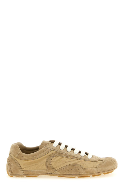 montecarlo re-edition 2005 suede and re-nylon sneakers