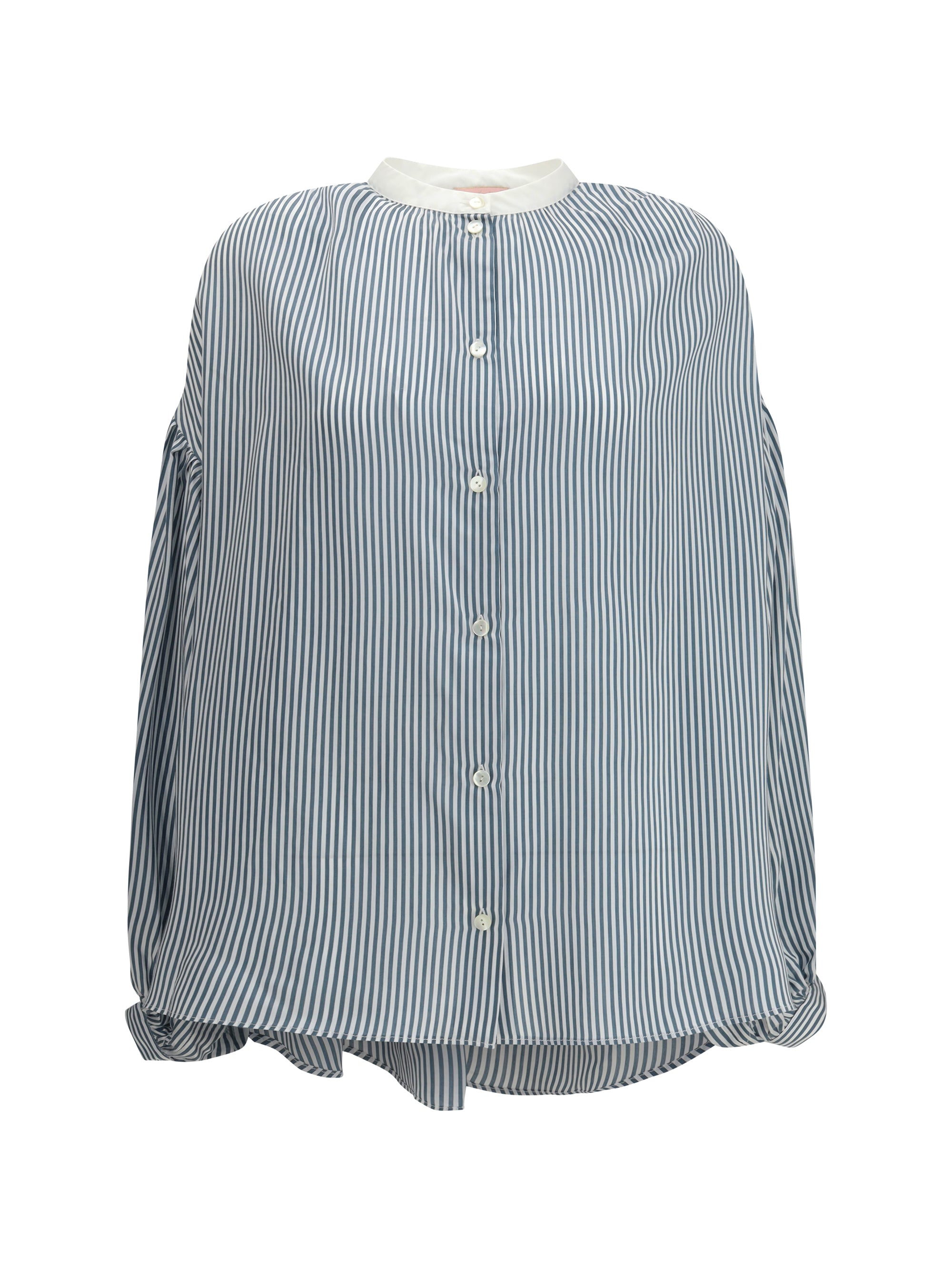 KRISTINA TI 42 striped shirt with wide sleeves