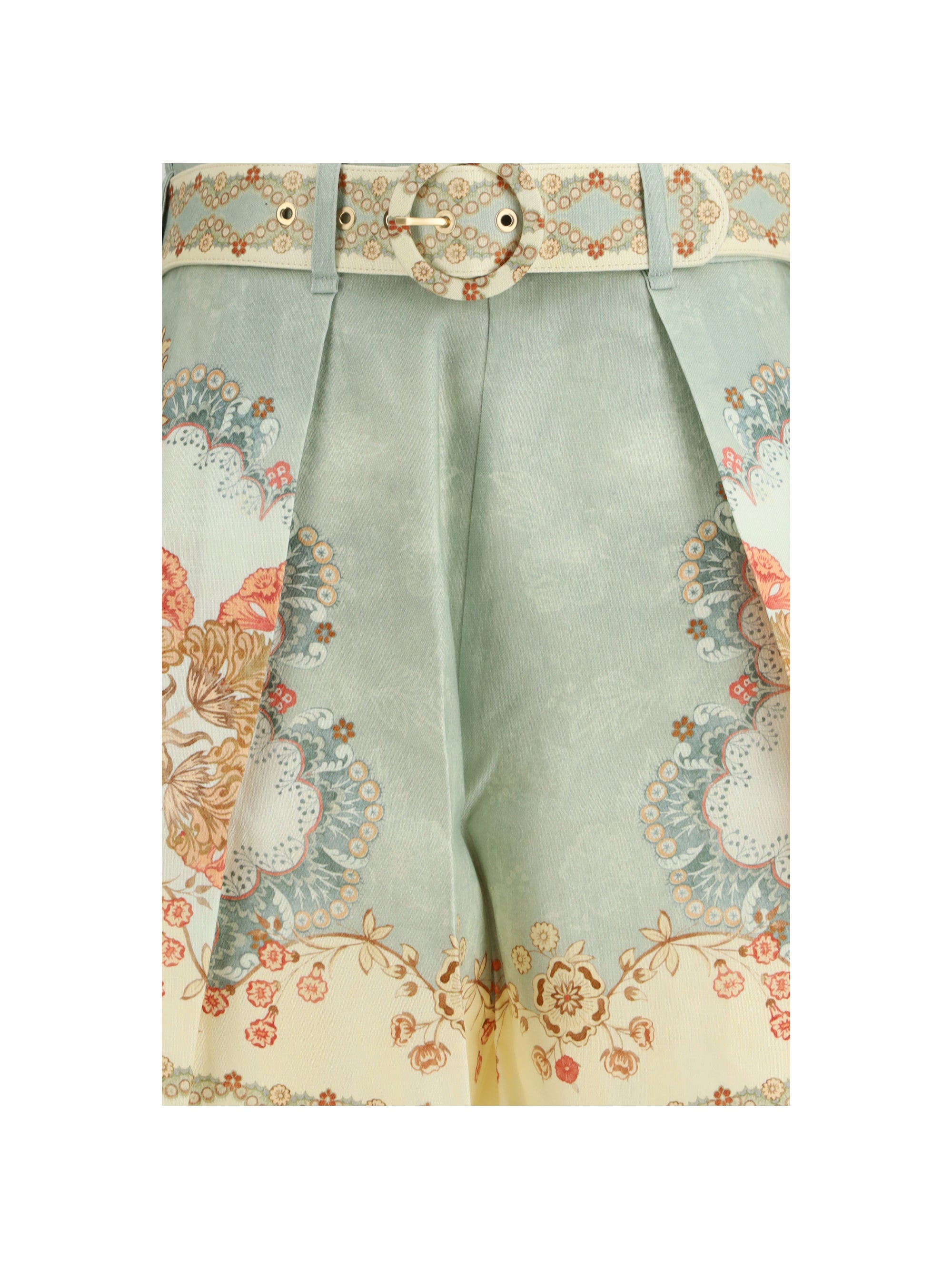 ZIMMERMANN 0 daylight tuck linen shorts