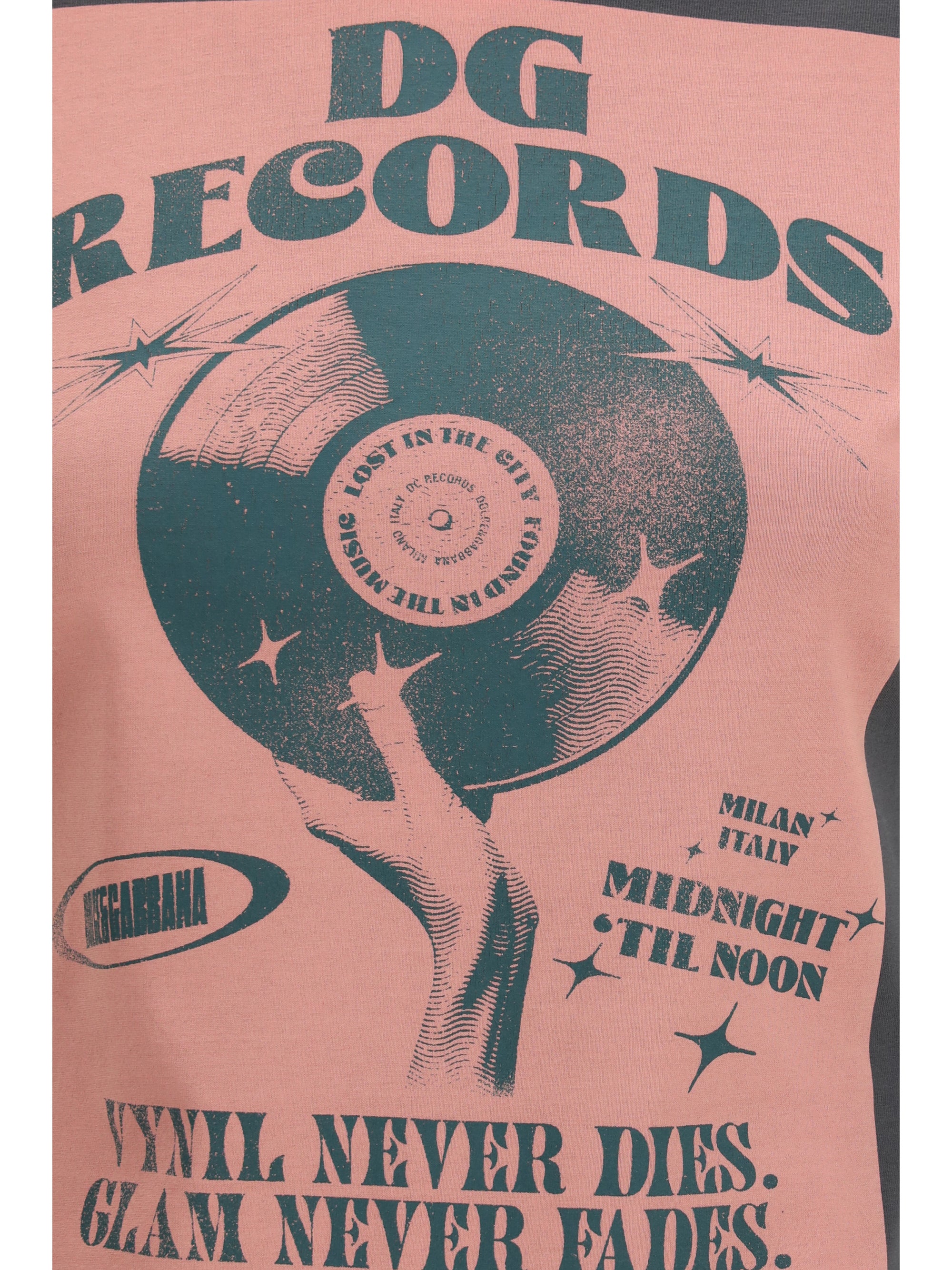 DOLCE & GABBANA 42 printed jersey t-shirt