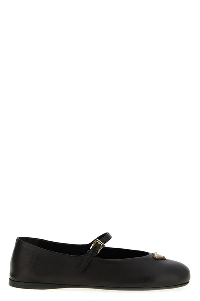 leather nappa ballet flats