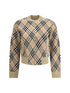 BURBERRY L check cardigan
