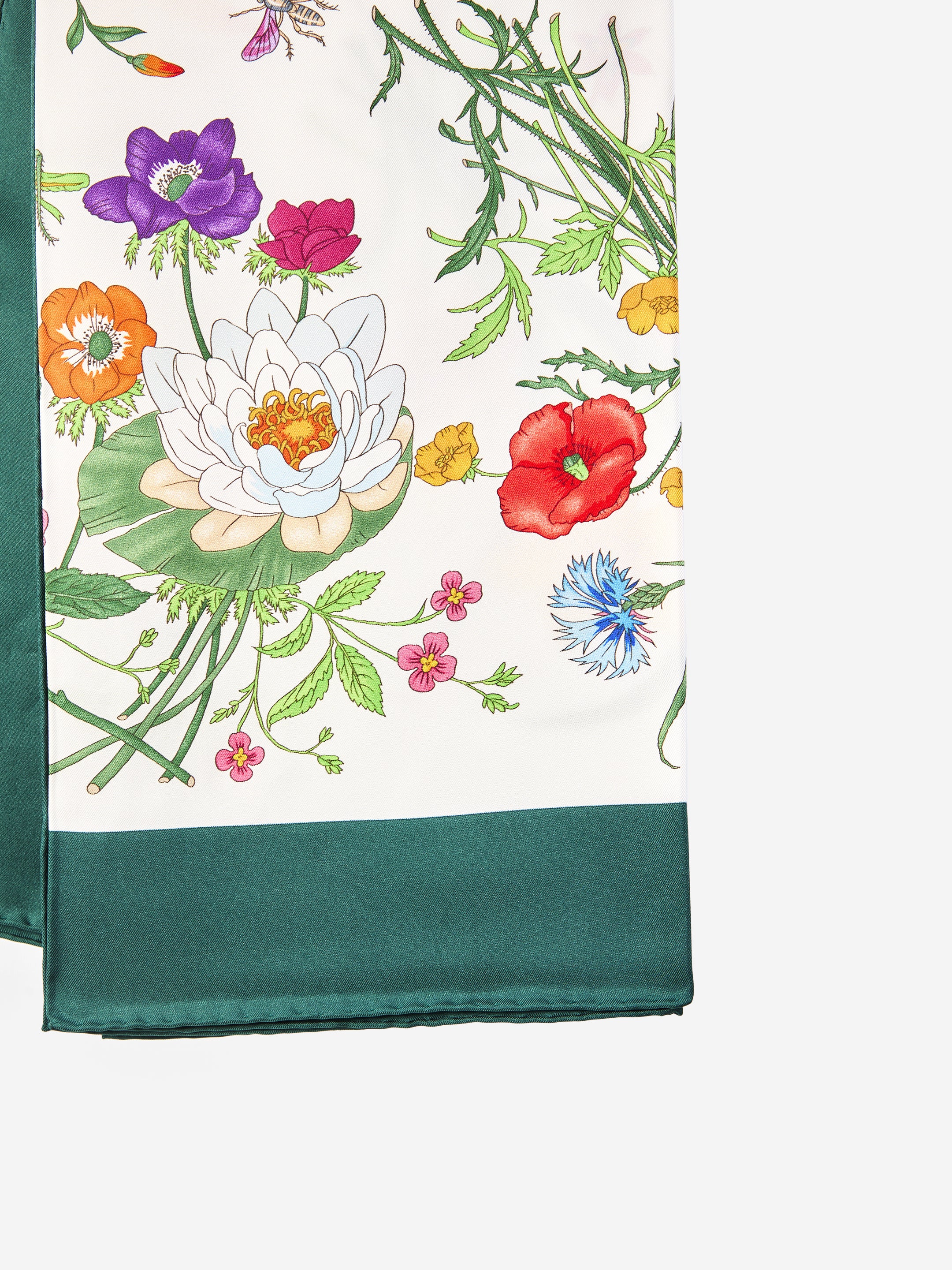 GUCCI OS flora print carré