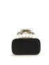 ALEXANDER MCQUEEN OS carnation knuckle clutch