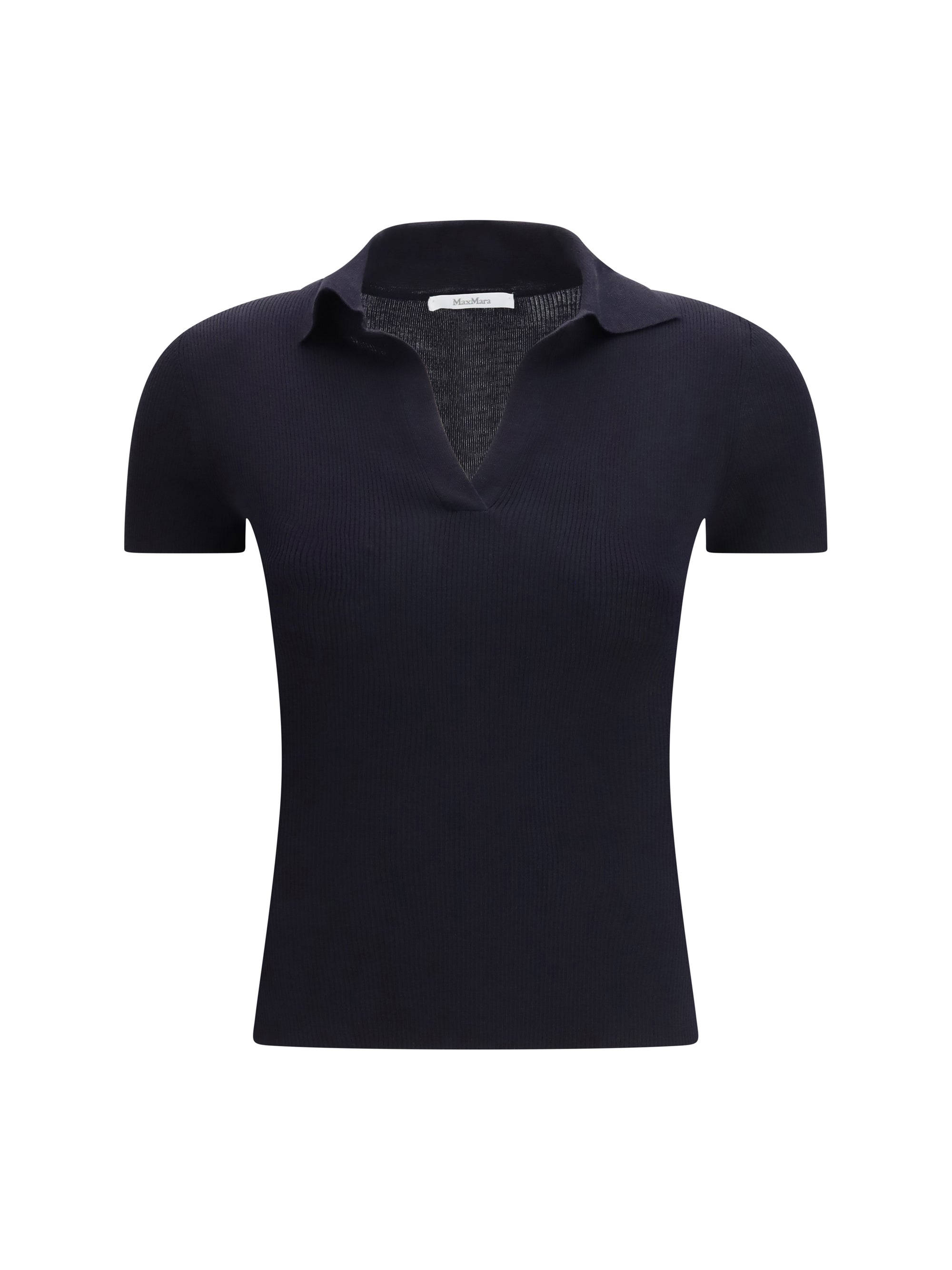 MAX MARA S albero wool polo shirt