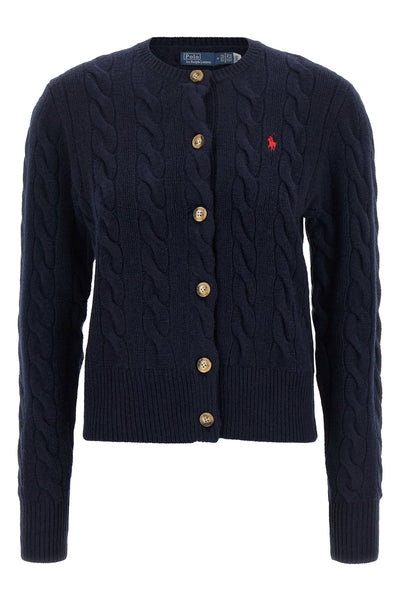 the polo ralph lauren cardigan defines the codes of classic knitwear through met